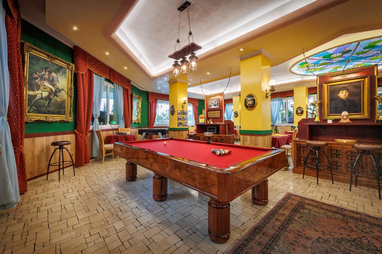 Game Room in Hotel Napoleon