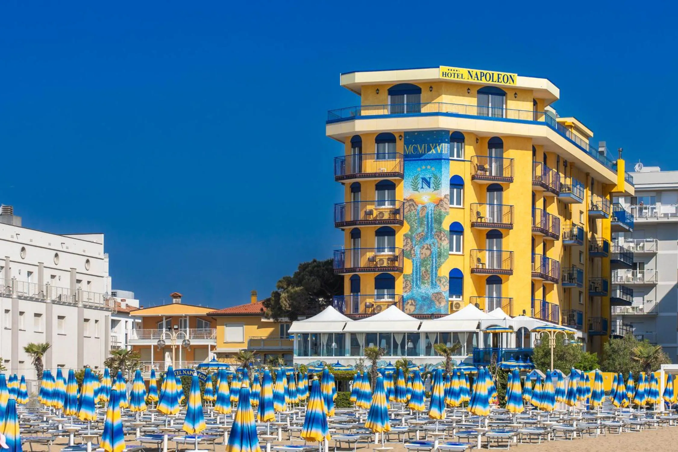 Property building in Hotel Napoleon