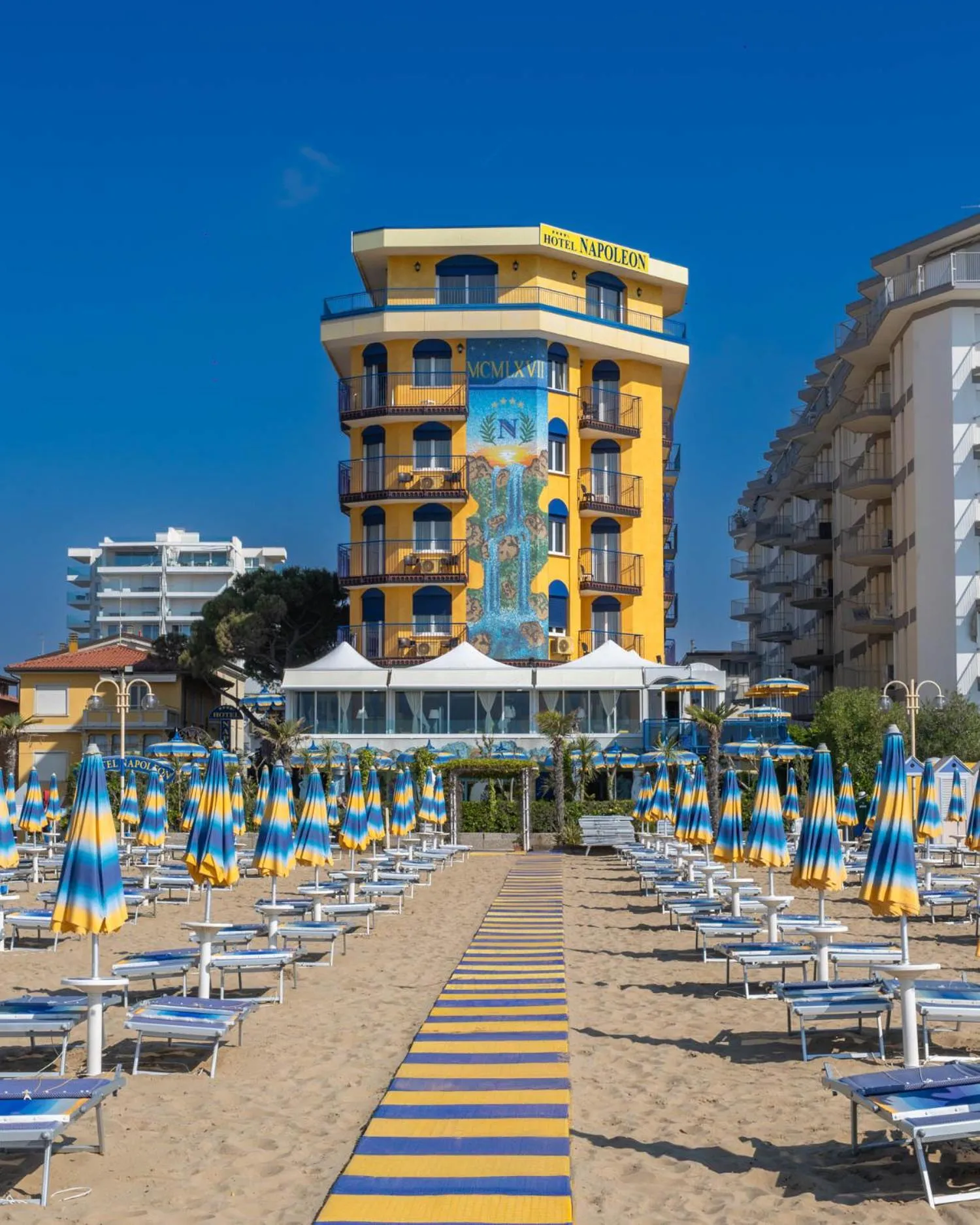 Property building in Hotel Napoleon