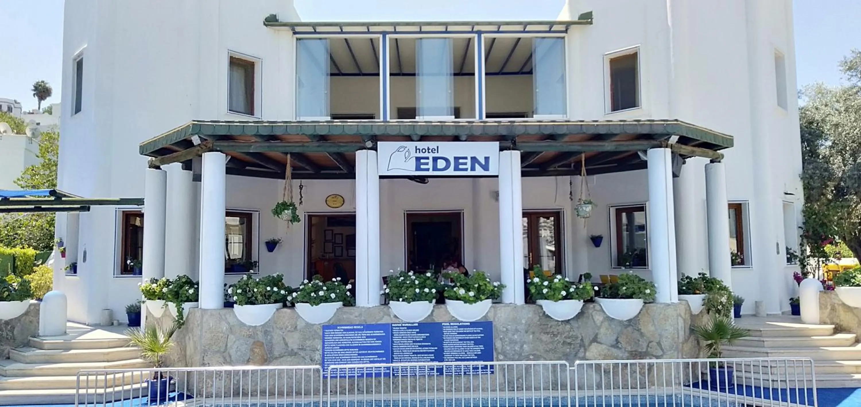 Property logo or sign in Eden Hotel