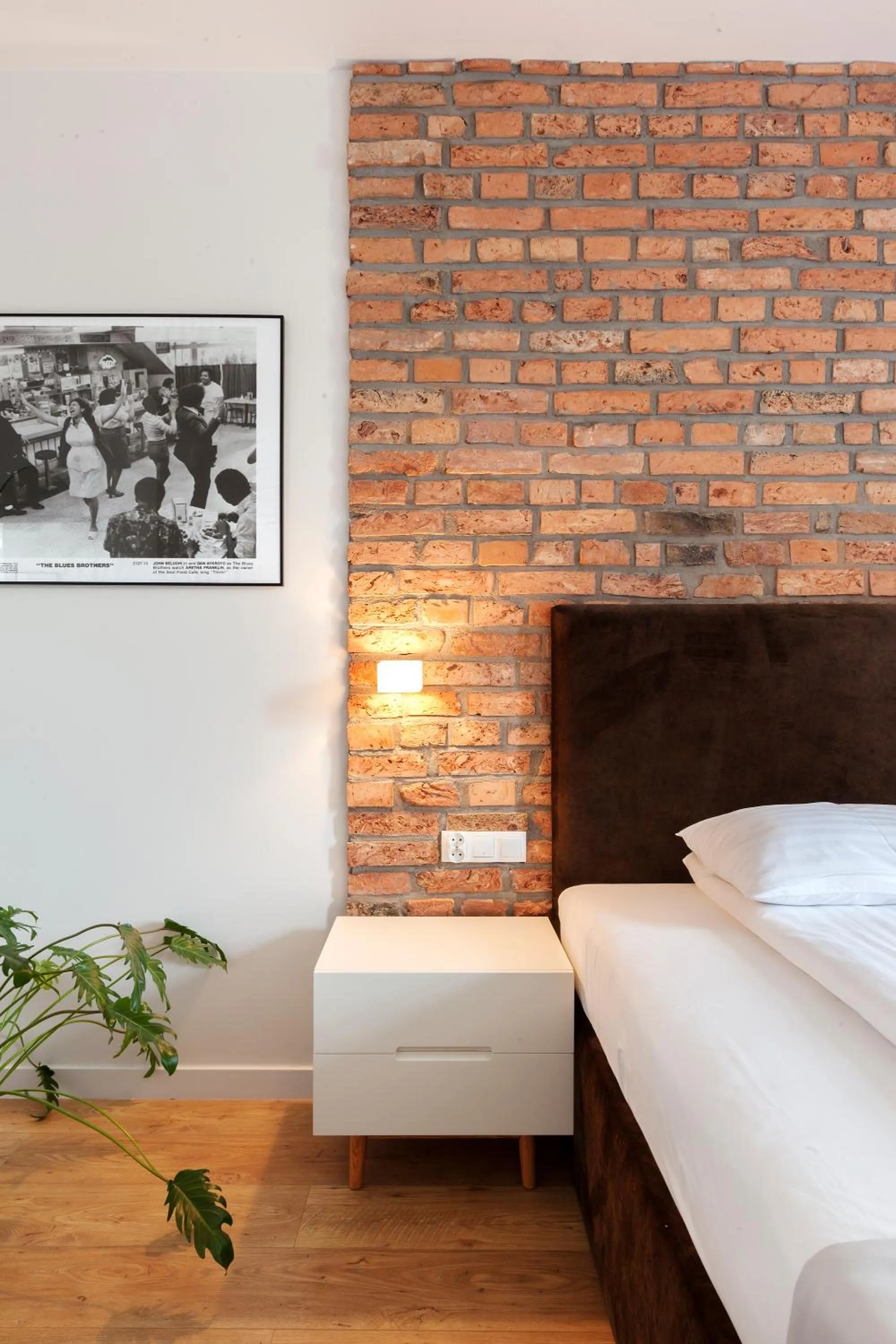 Bed in Cinema Apartments