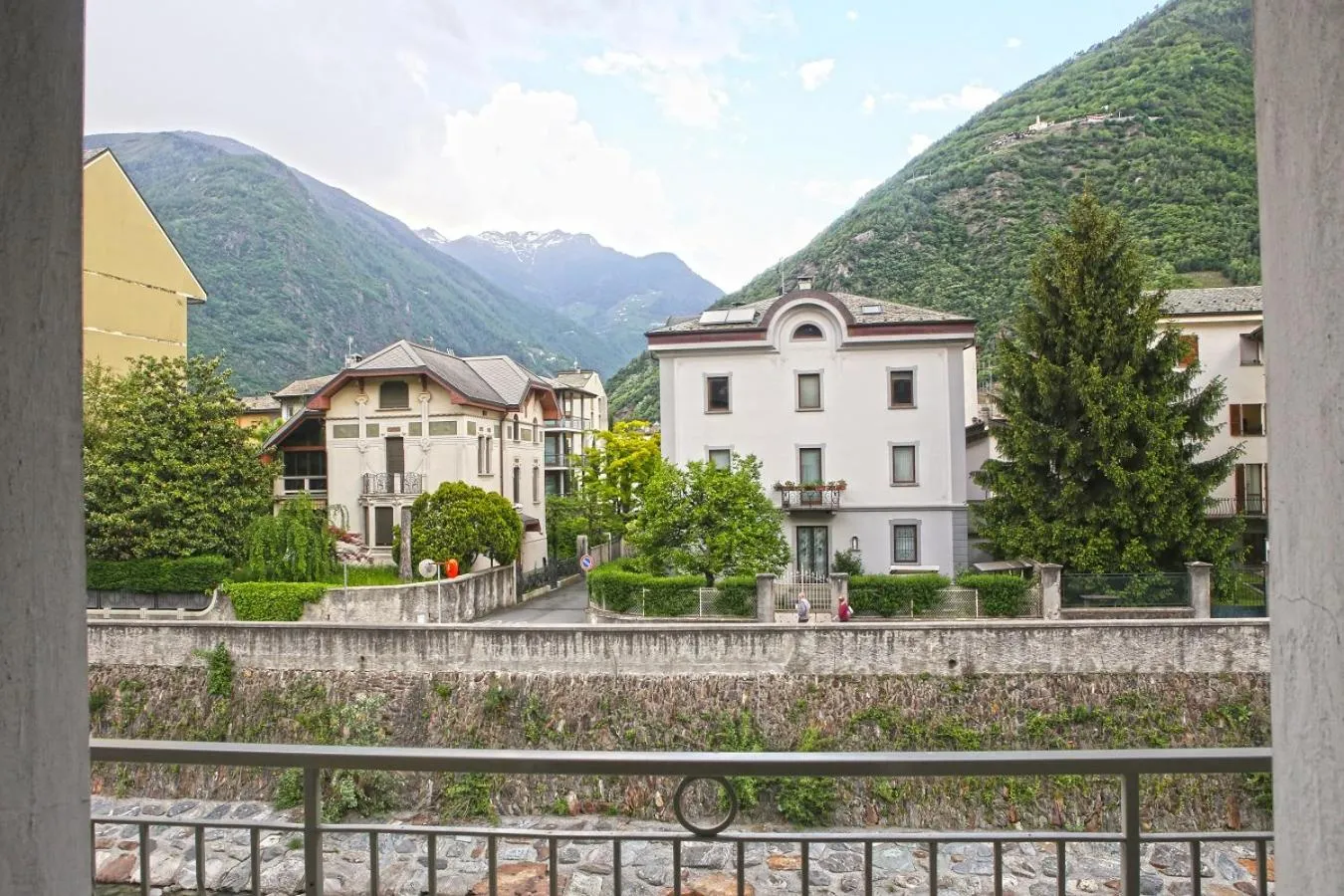 City view in Albergo Gusmeroli