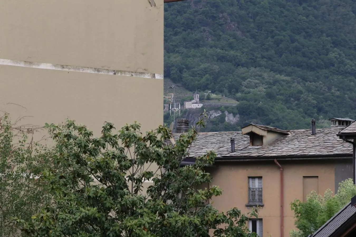 Mountain view in Albergo Gusmeroli
