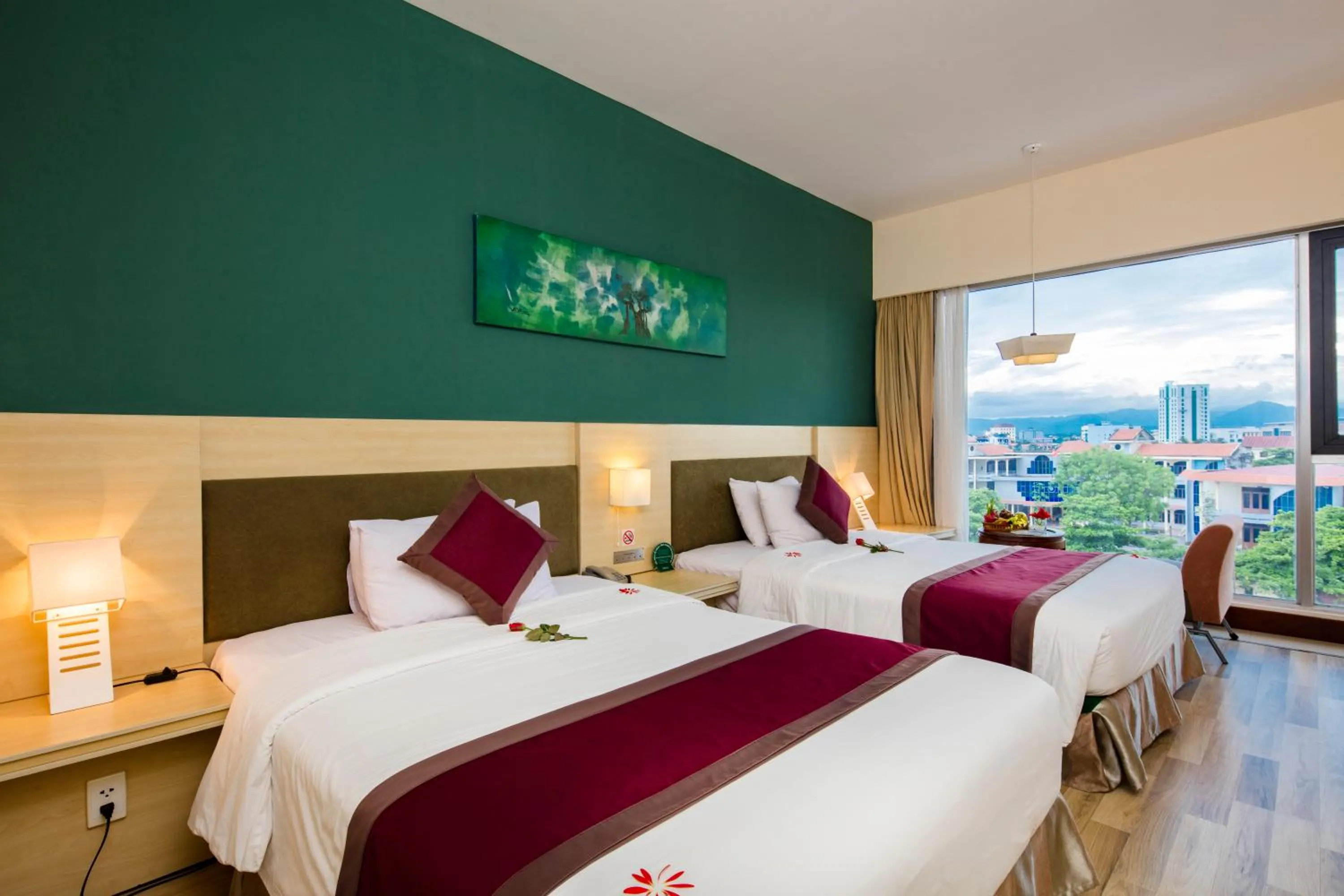 Bedroom, Bed in Sai Gon Quang Binh Hotel