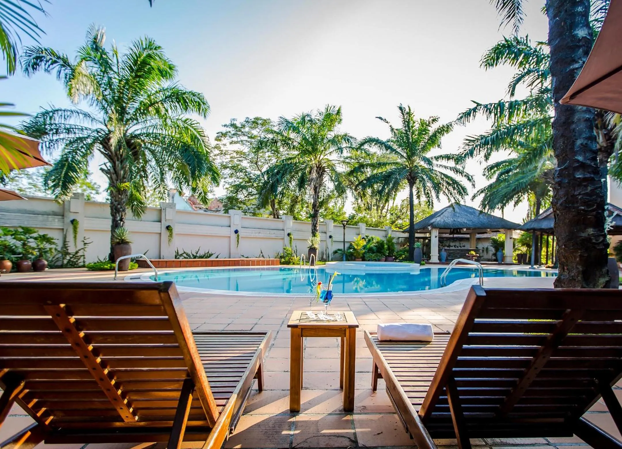 Swimming pool in Sai Gon Quang Binh Hotel