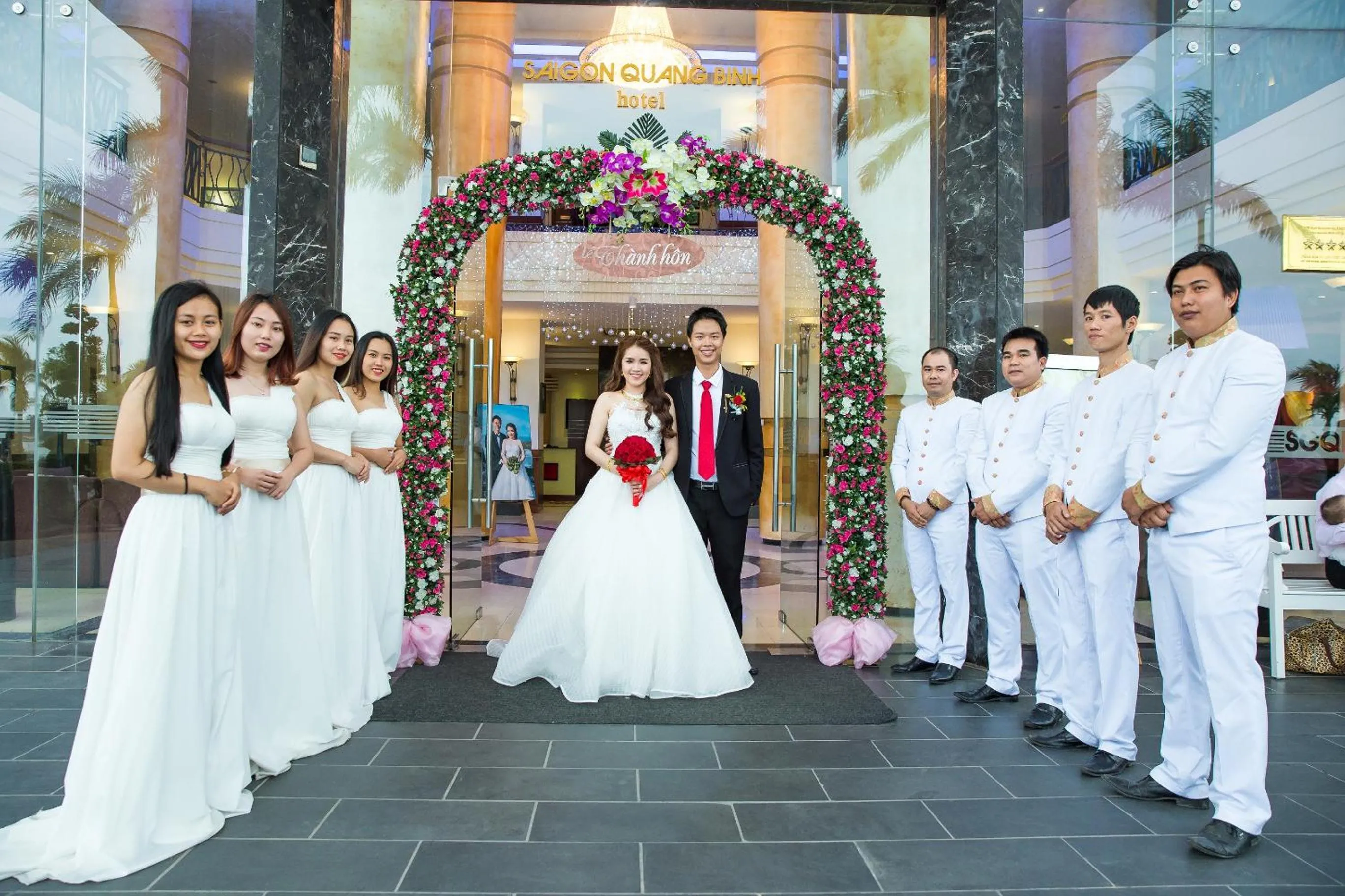 wedding in Sai Gon Quang Binh Hotel