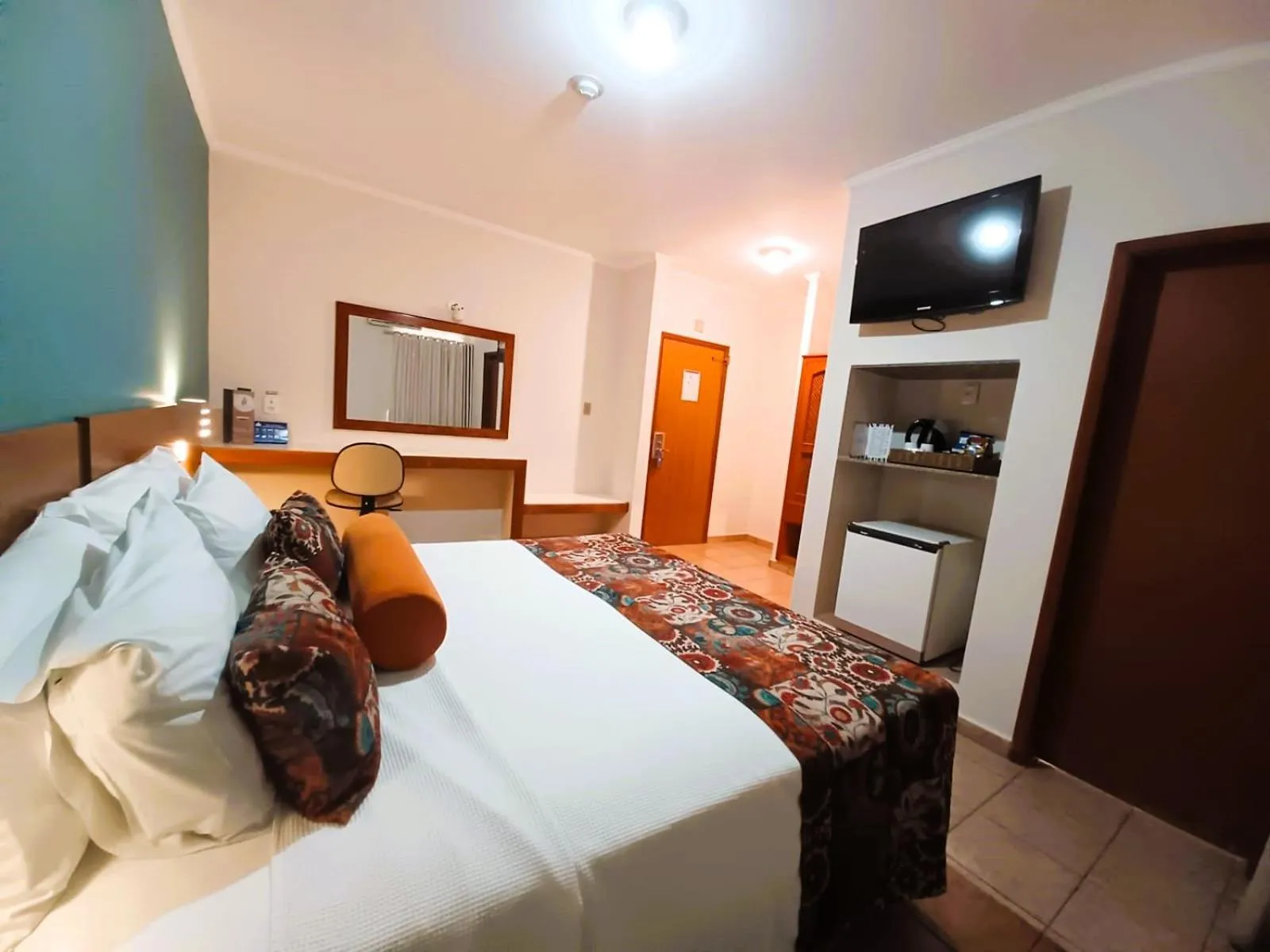 Bed in Hotel Riviera