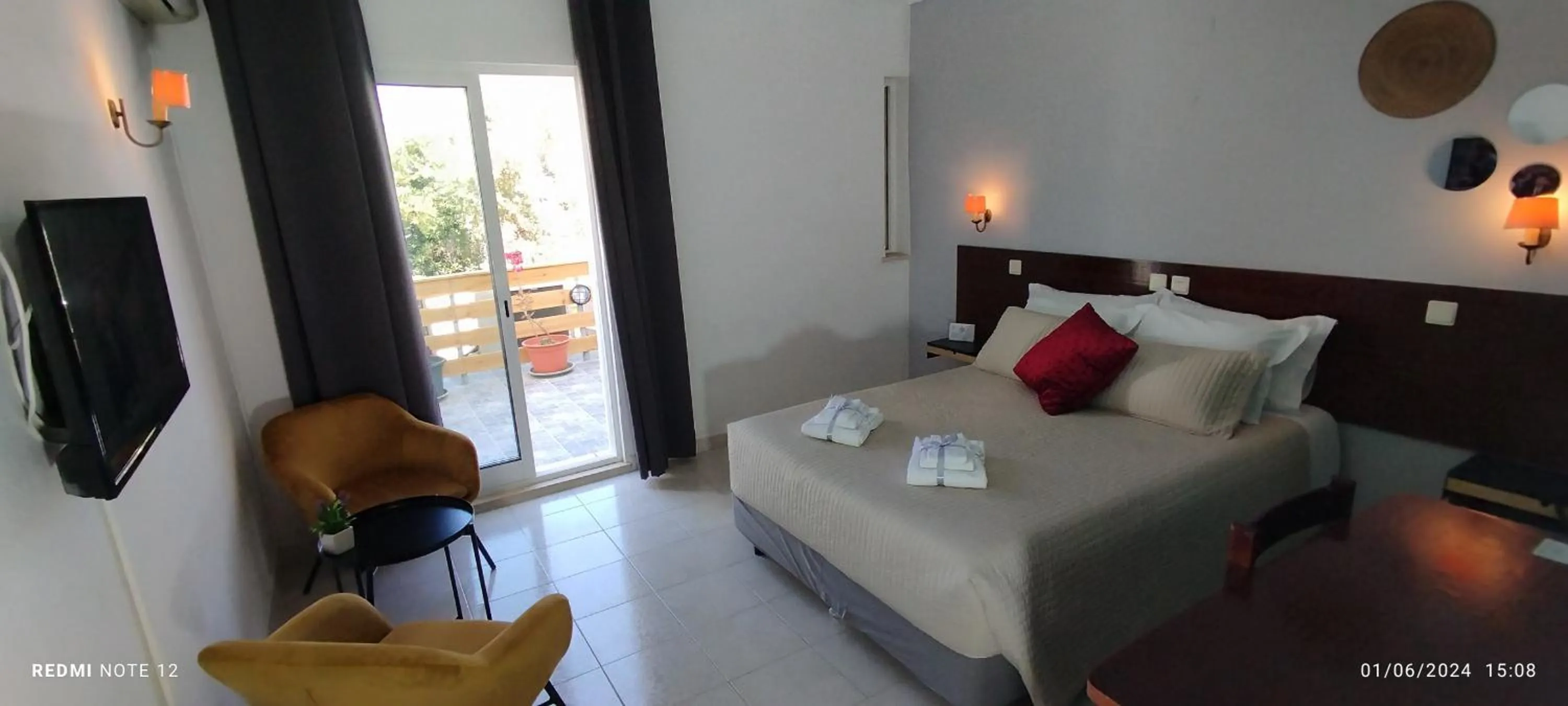 Bed in Hotel Alnacir