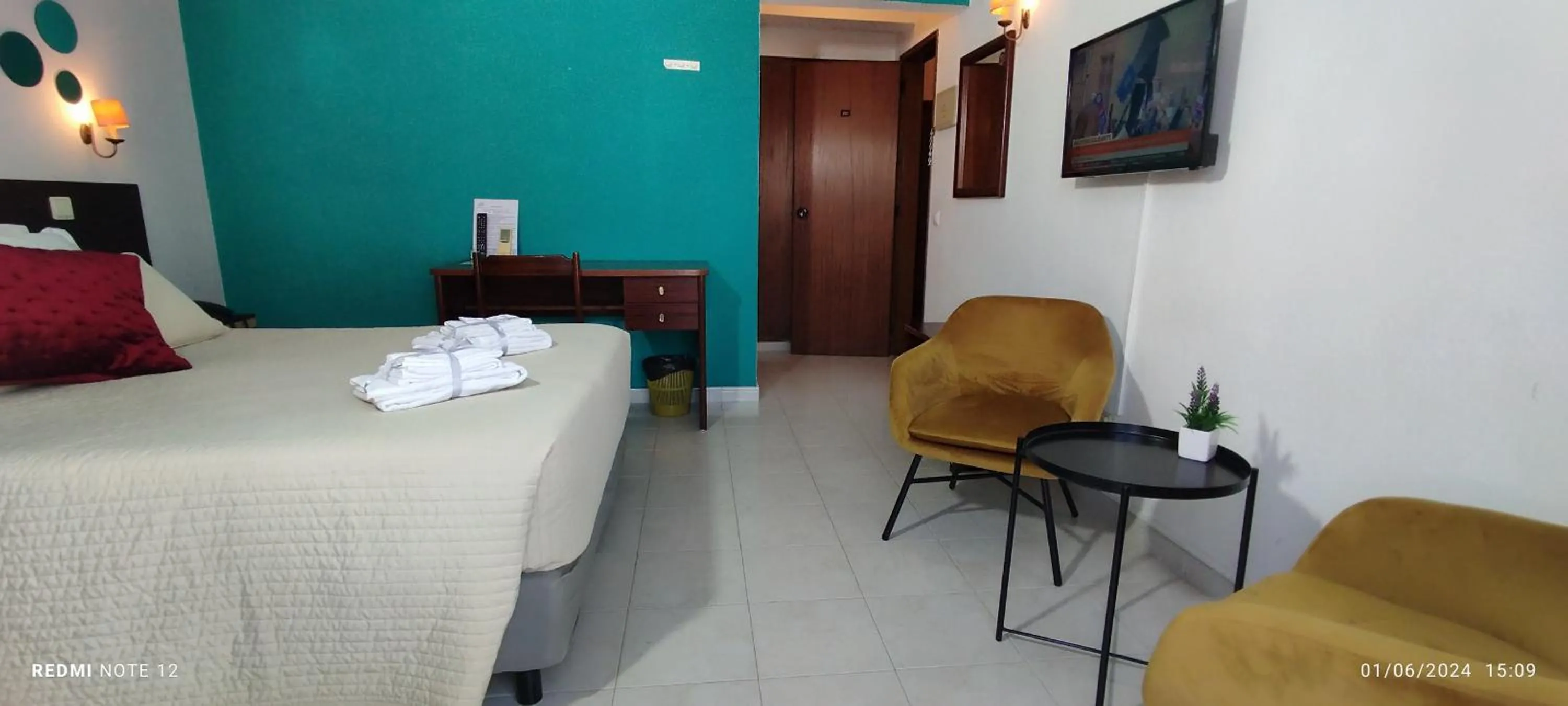 Bed in Hotel Alnacir