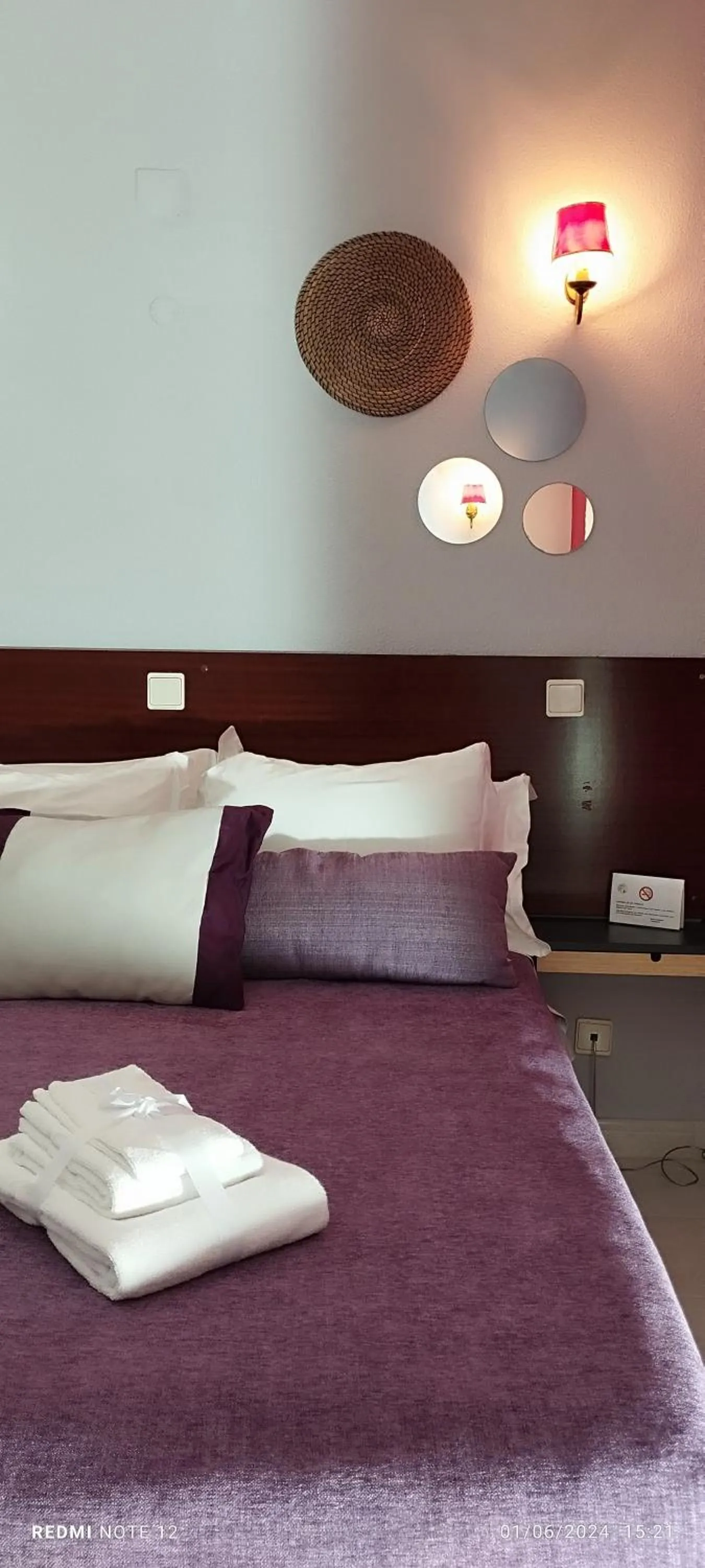 Bed in Hotel Alnacir