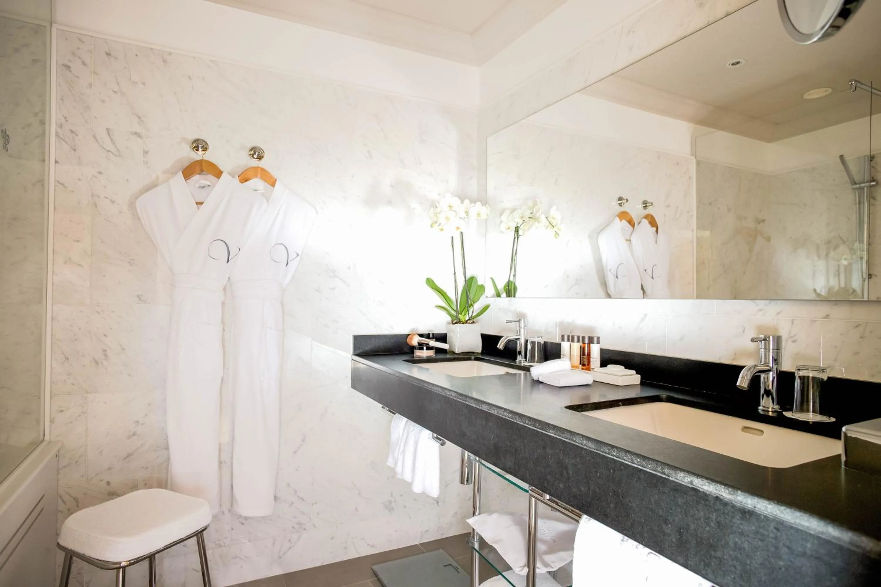 Bathroom in La Villa Calvi