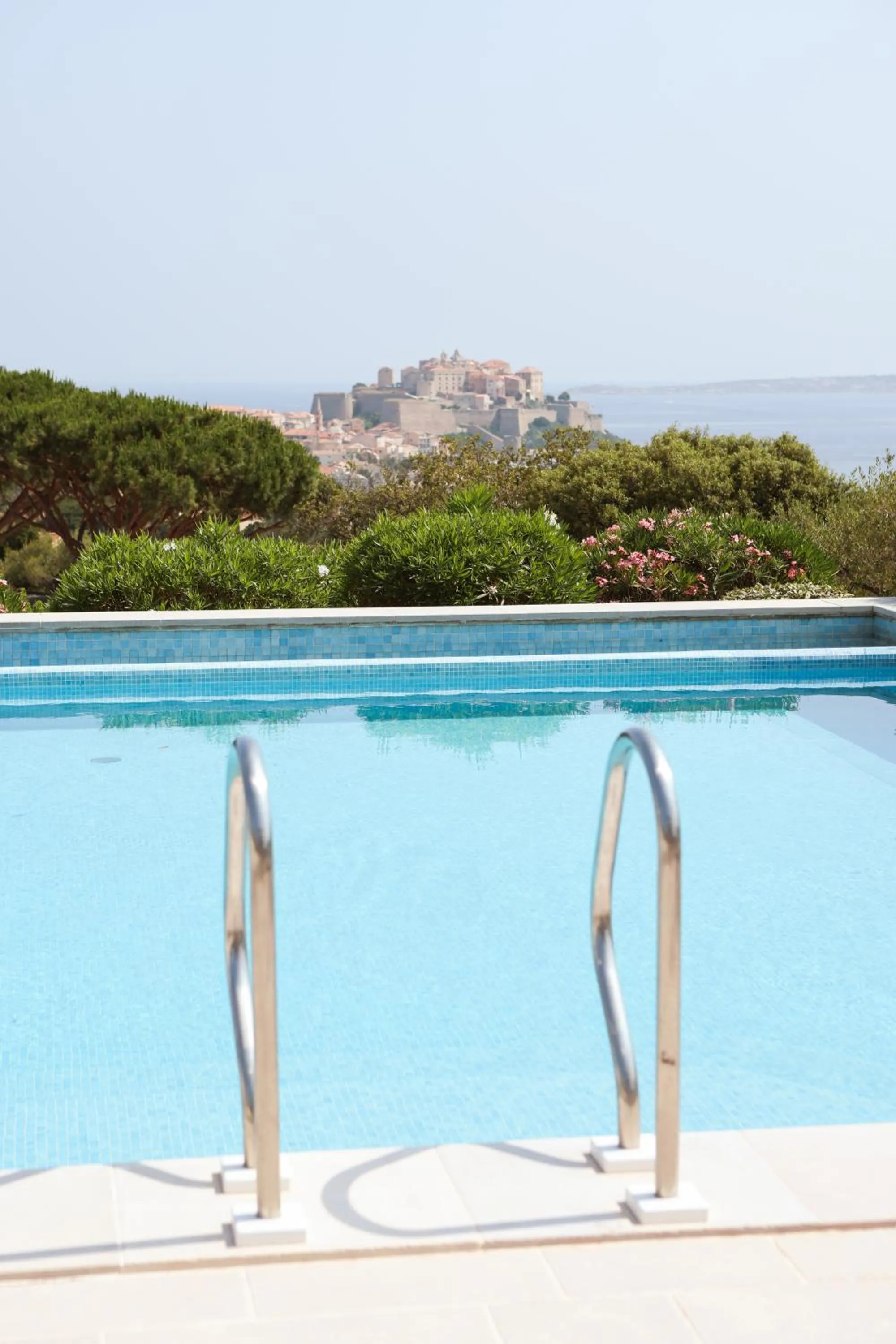 Swimming pool in La Villa Calvi