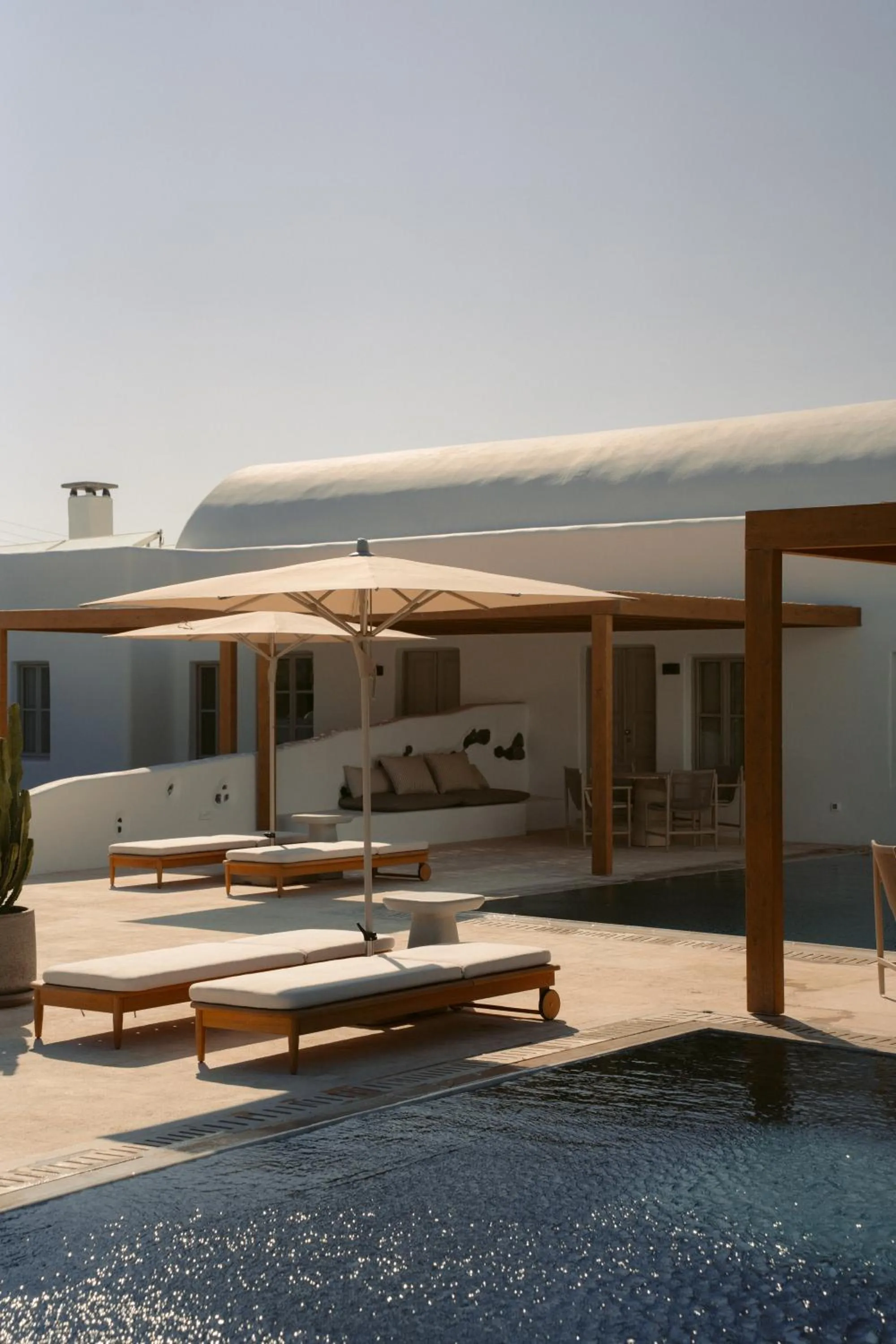 Swimming pool in Black Rose Beach Suites