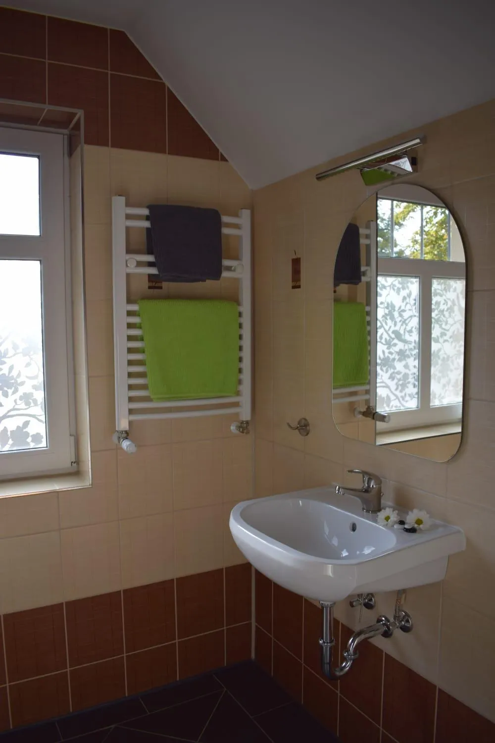 Bathroom in Gästehaus Burgblick