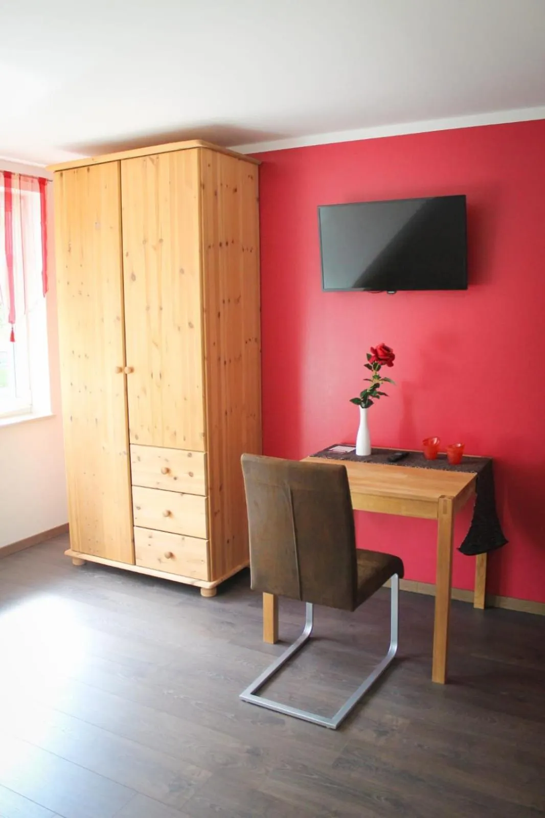 Bedroom in Gästehaus Burgblick