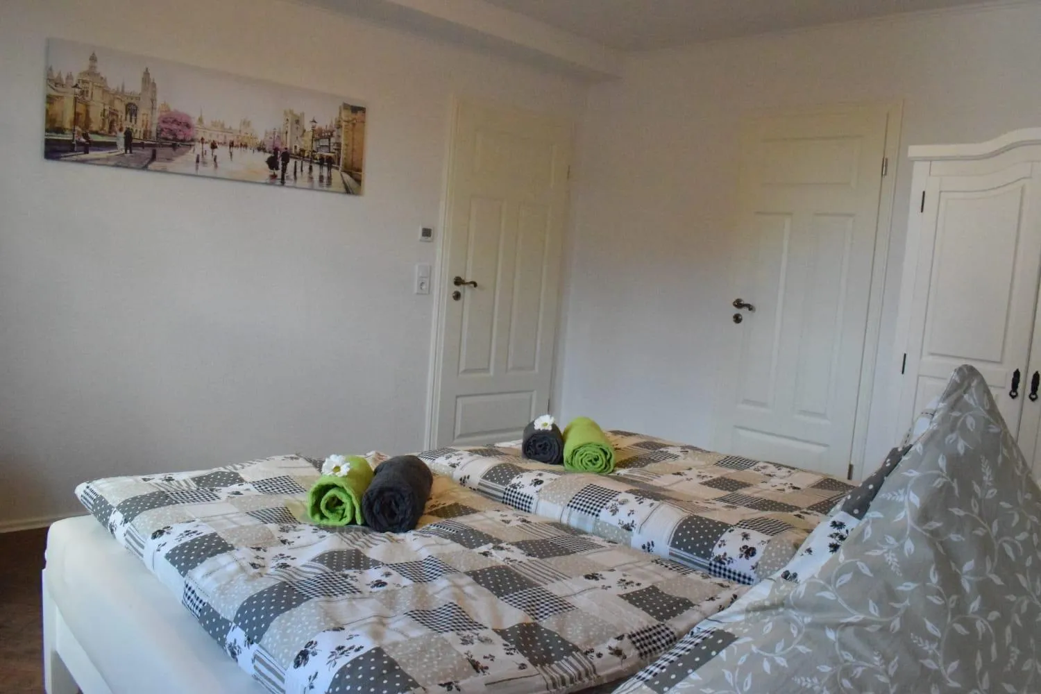 Bedroom, Bed in Gästehaus Burgblick