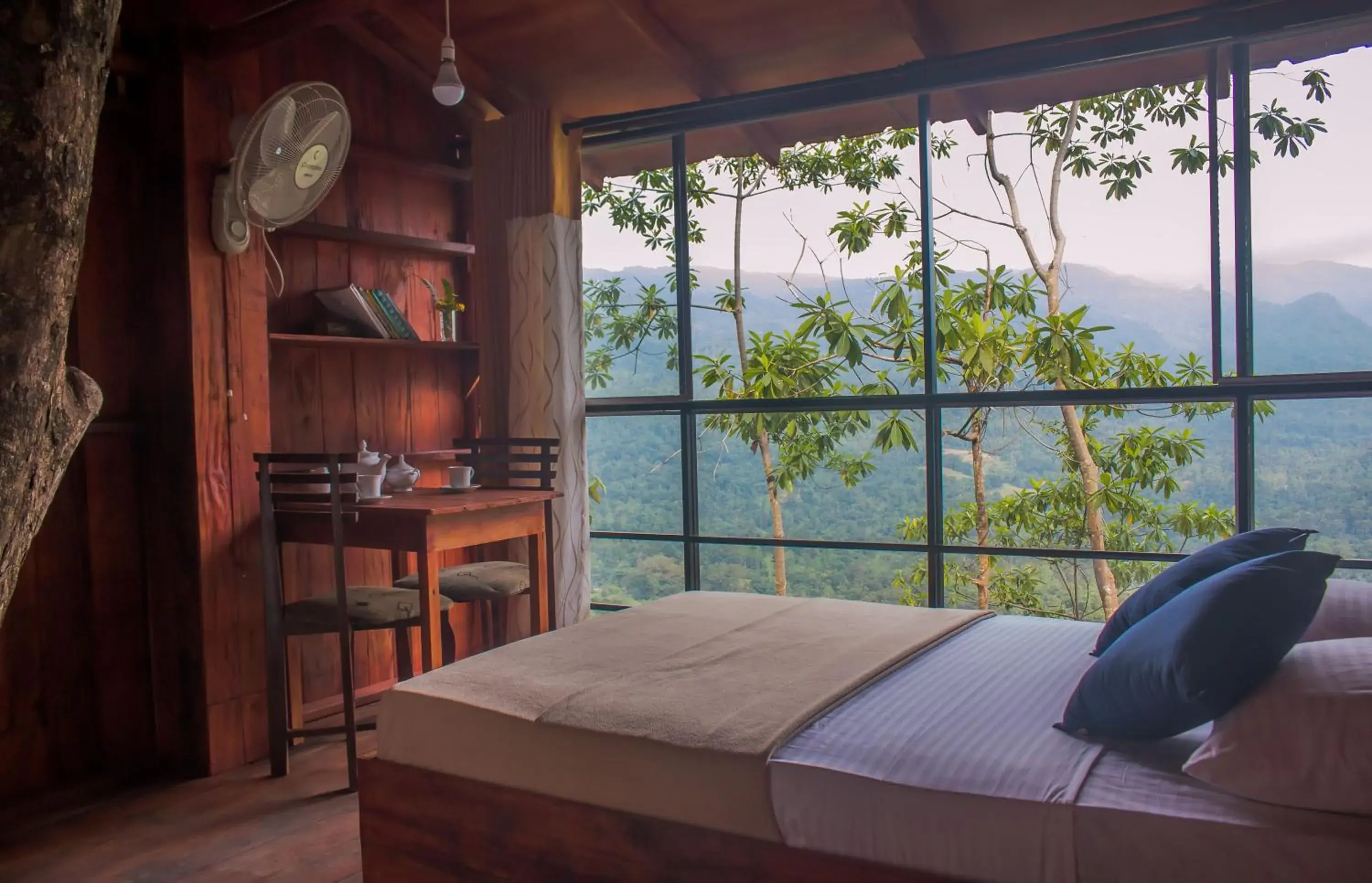 Double Room - single occupancy in Tree Houses by Jungle River Double Room - single occupancy in Tree Houses by Jungle River