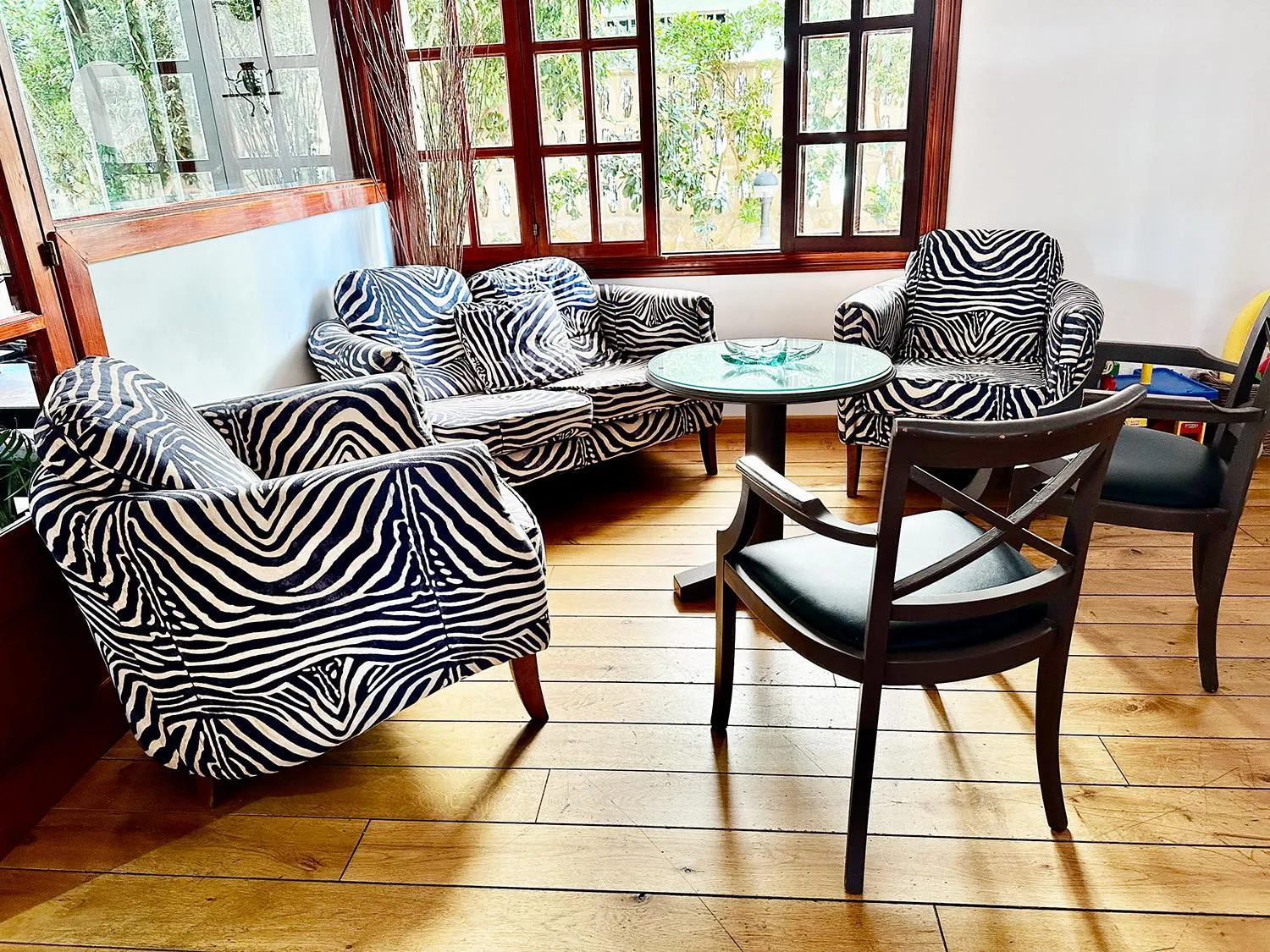 Living room in Hotel Marbel