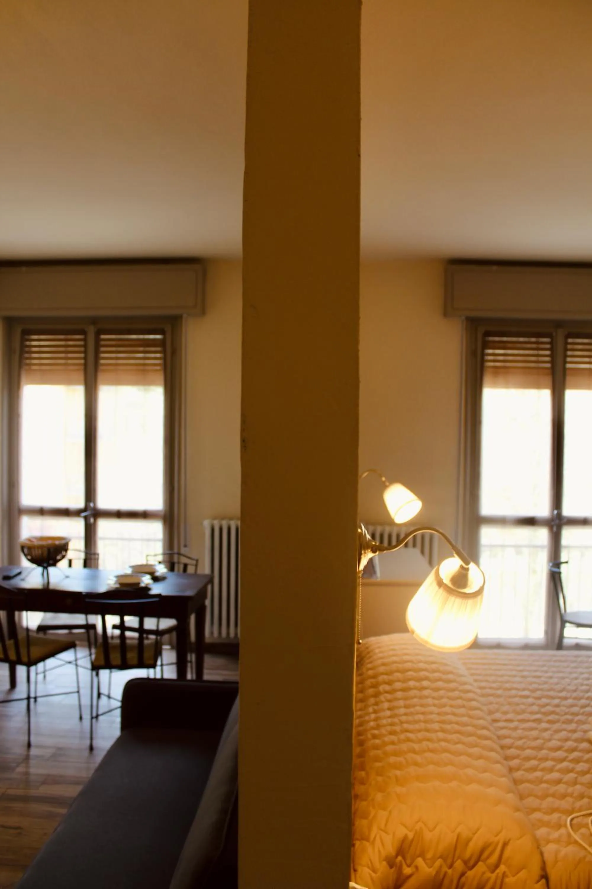 Bed in Art Hotel Pandos