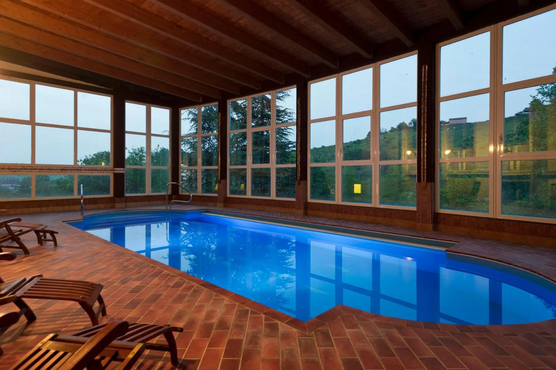 Swimming pool in Art Hotel Pandos