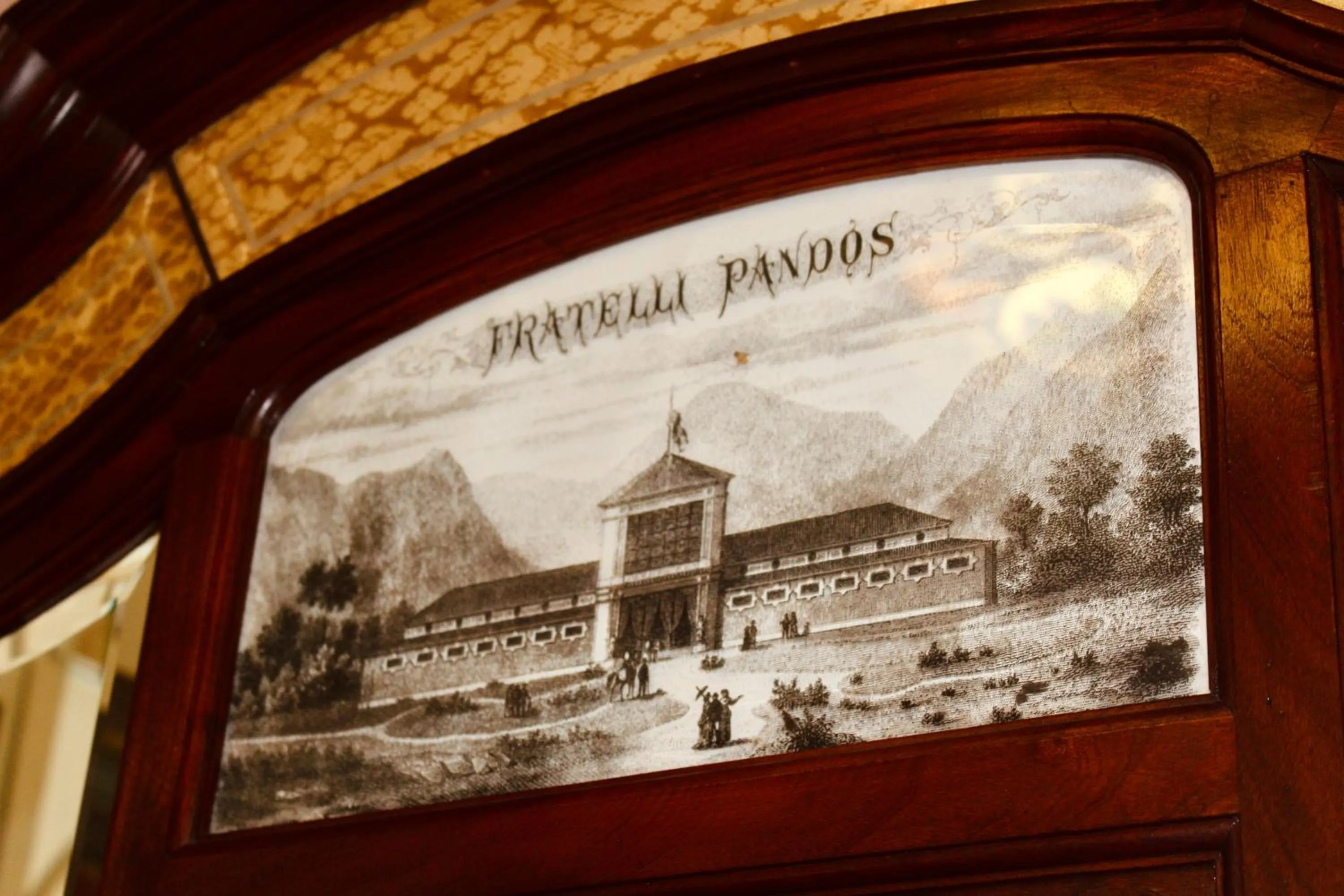 Property logo or sign in Art Hotel Pandos