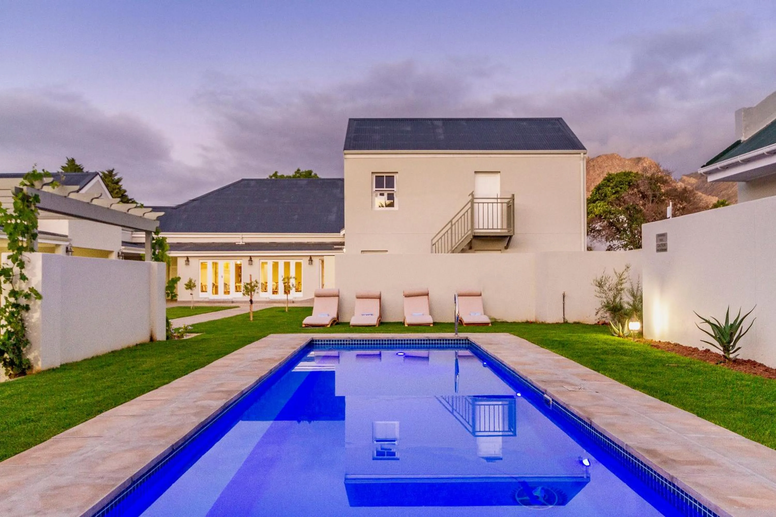 Pool view in Monte Vista Boutique Hotel