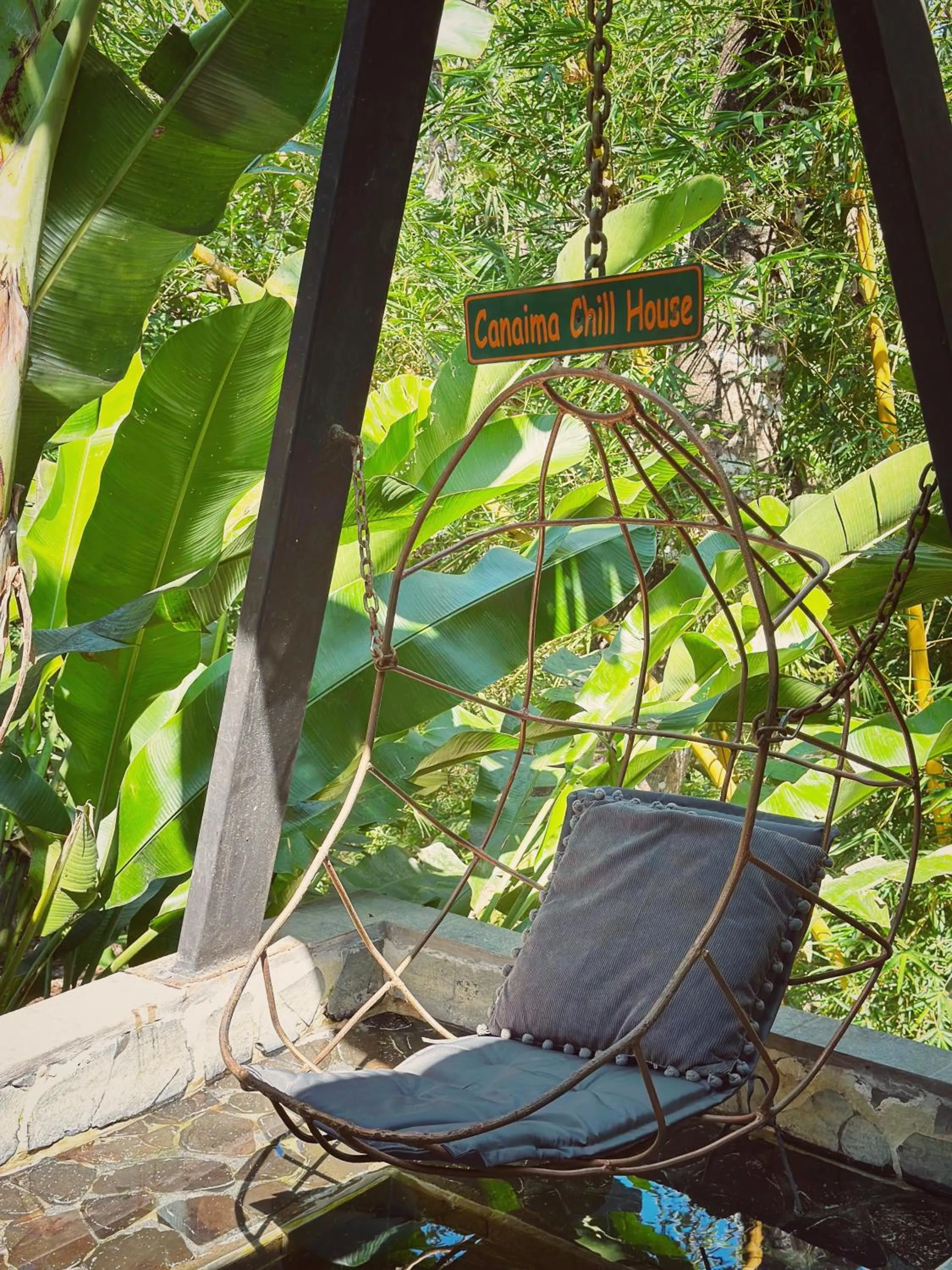 sunbed in Canaima Chill House