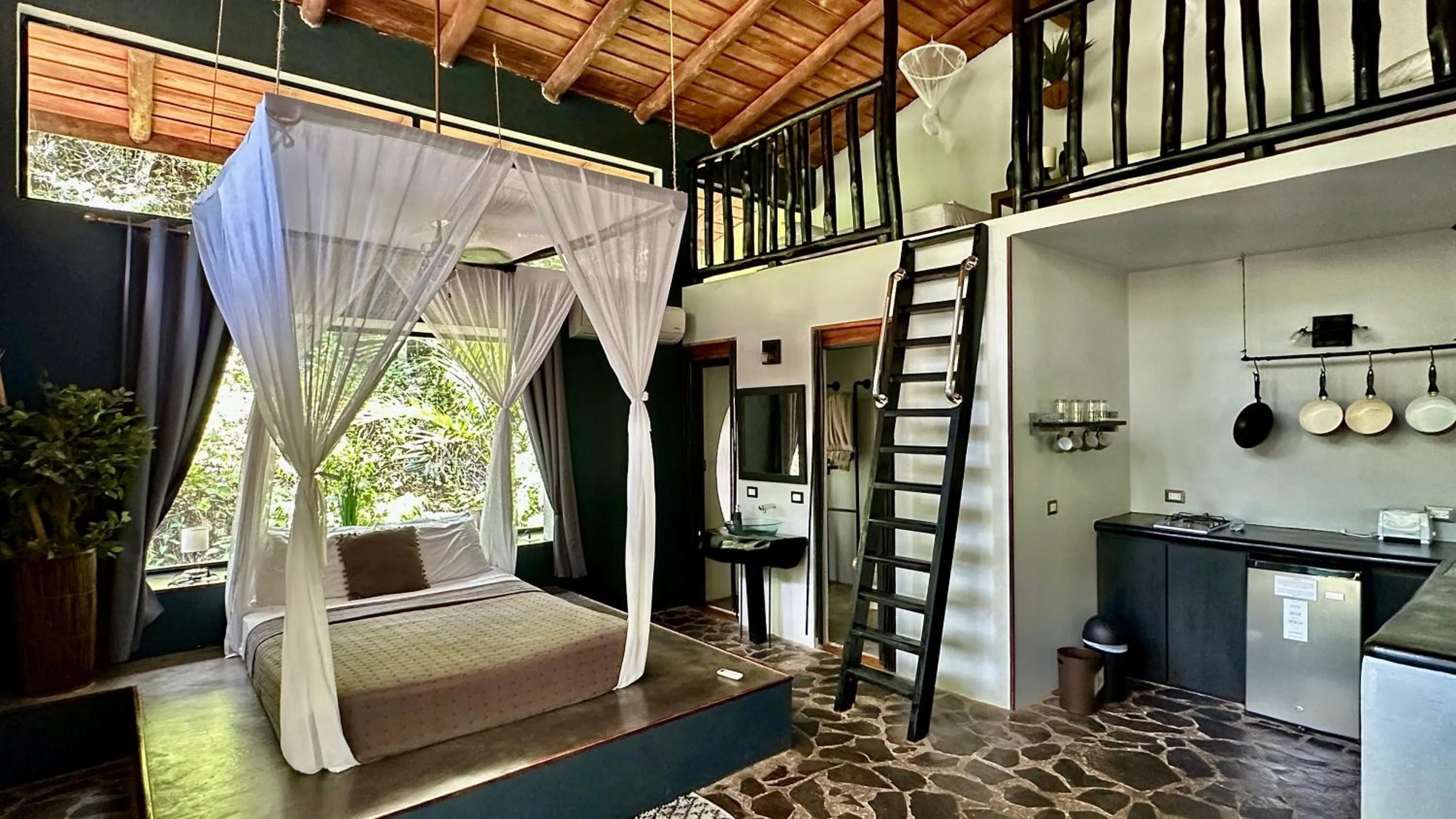 Bed in Canaima Chill House