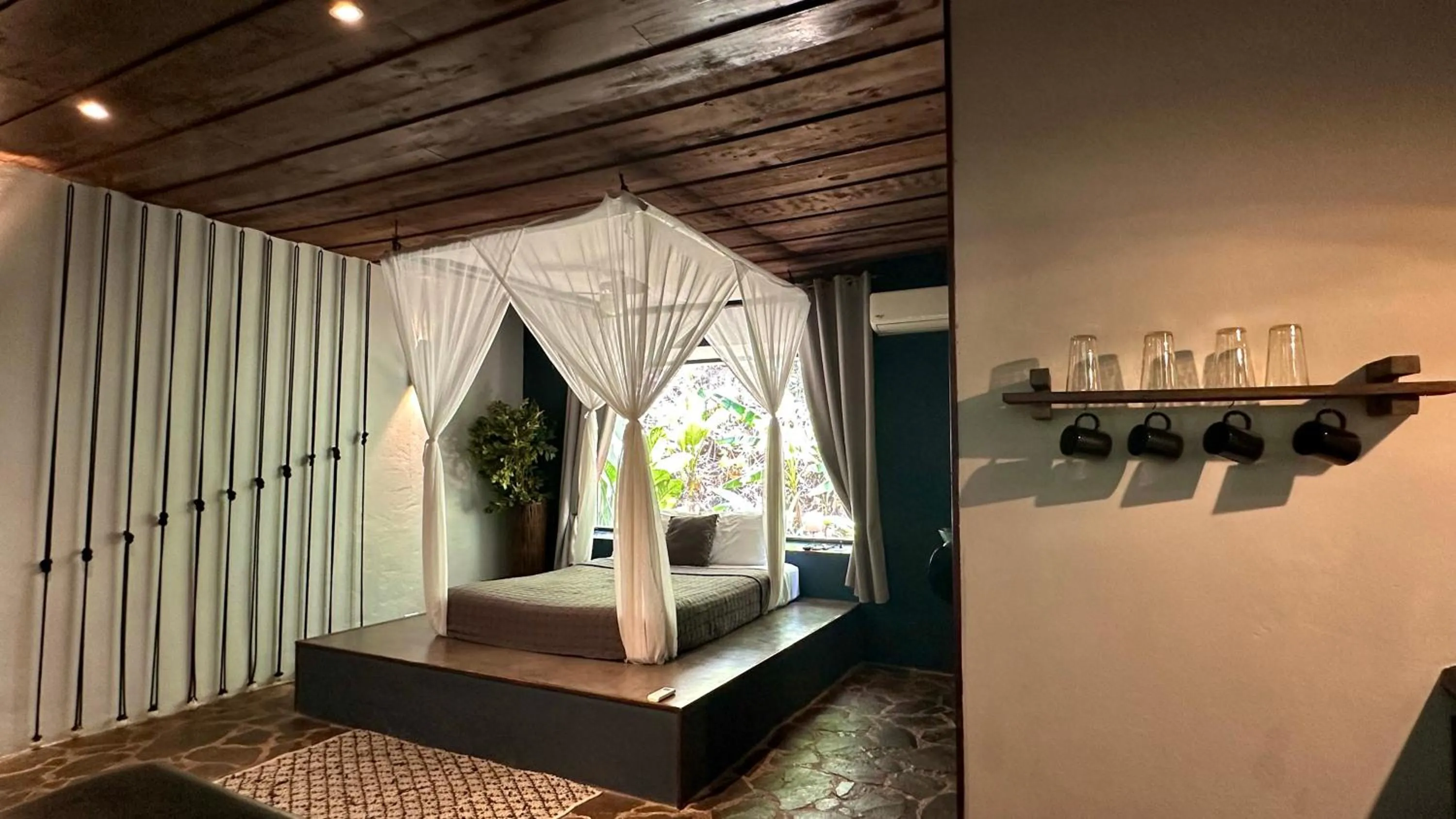 Bed in Canaima Chill House