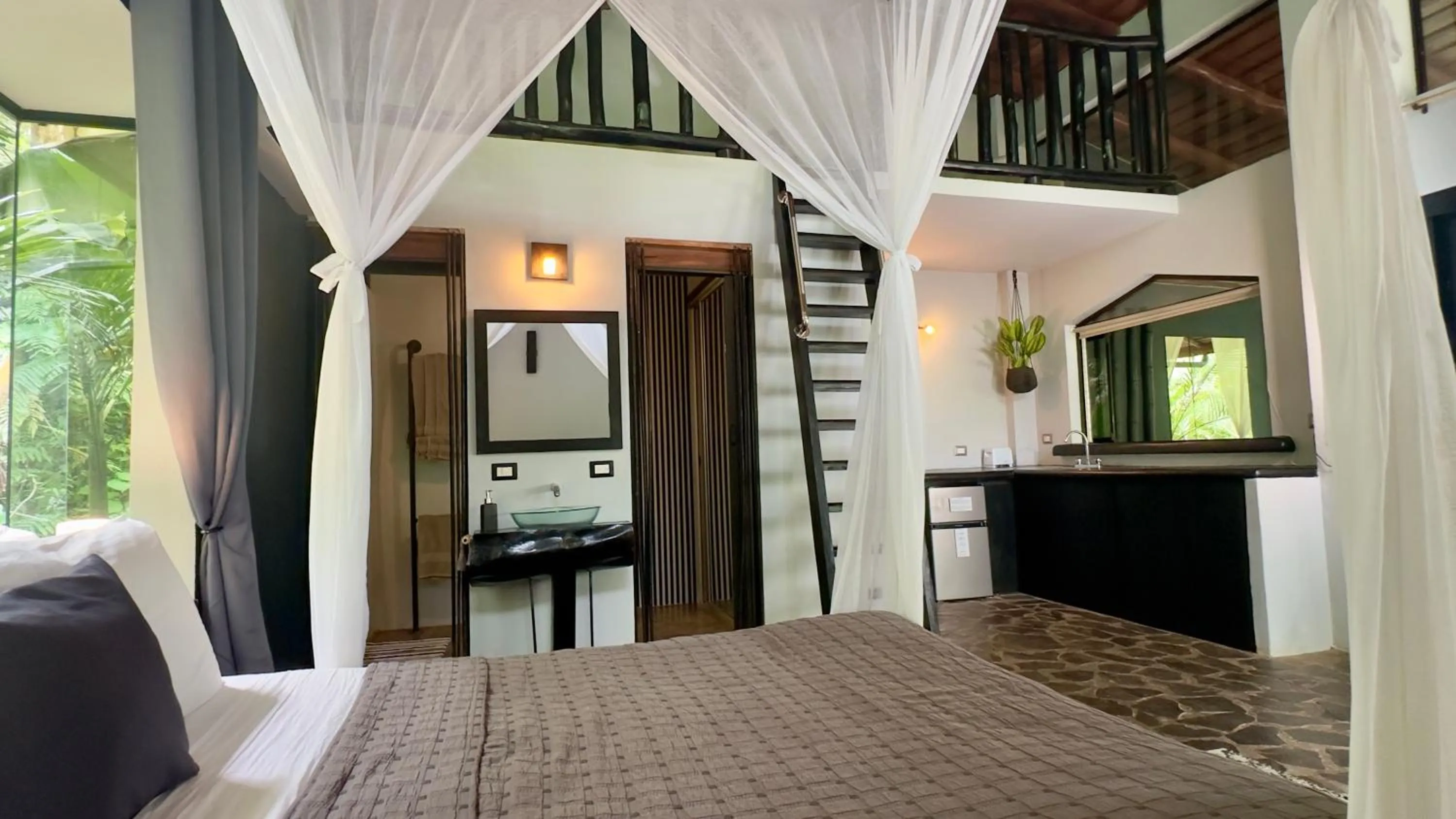 Bed in Canaima Chill House