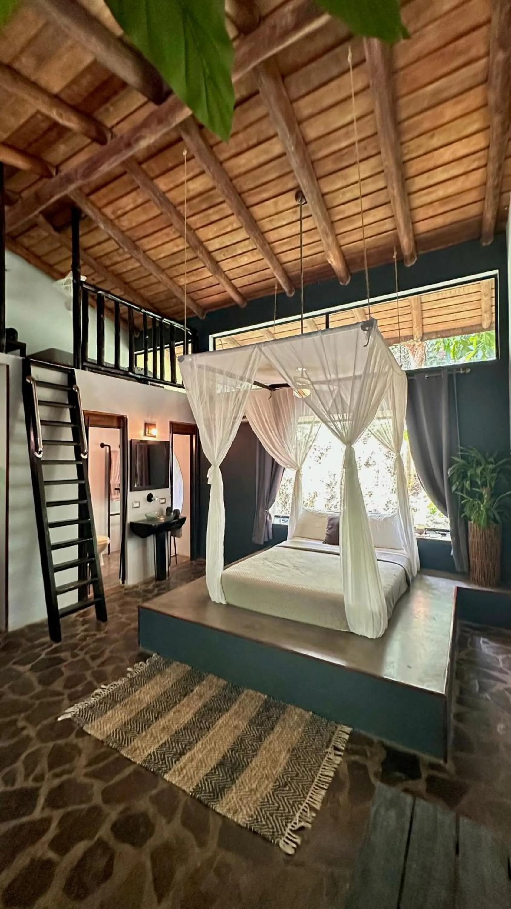 Bed in Canaima Chill House