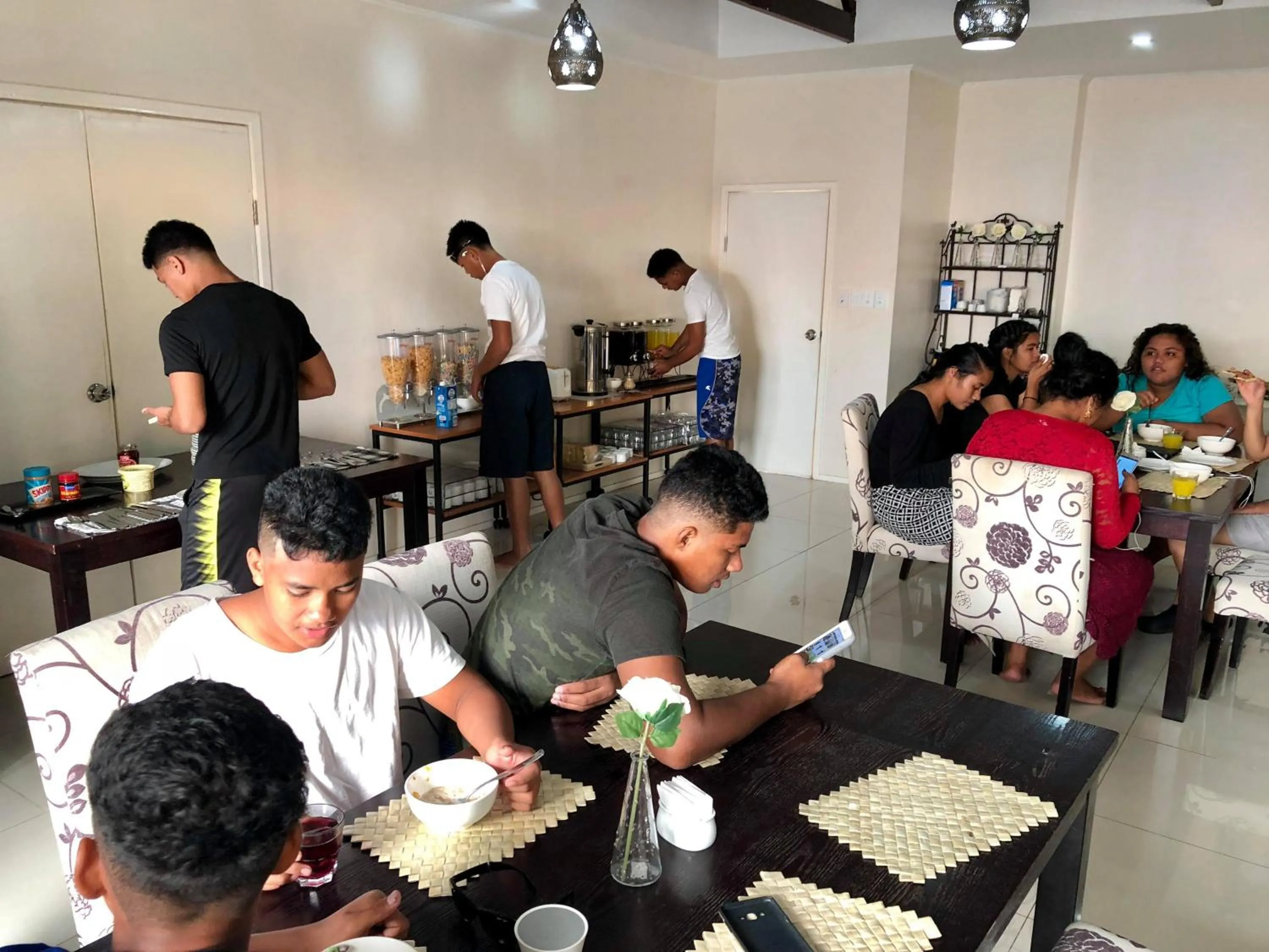 Continental breakfast in The White House Hotel