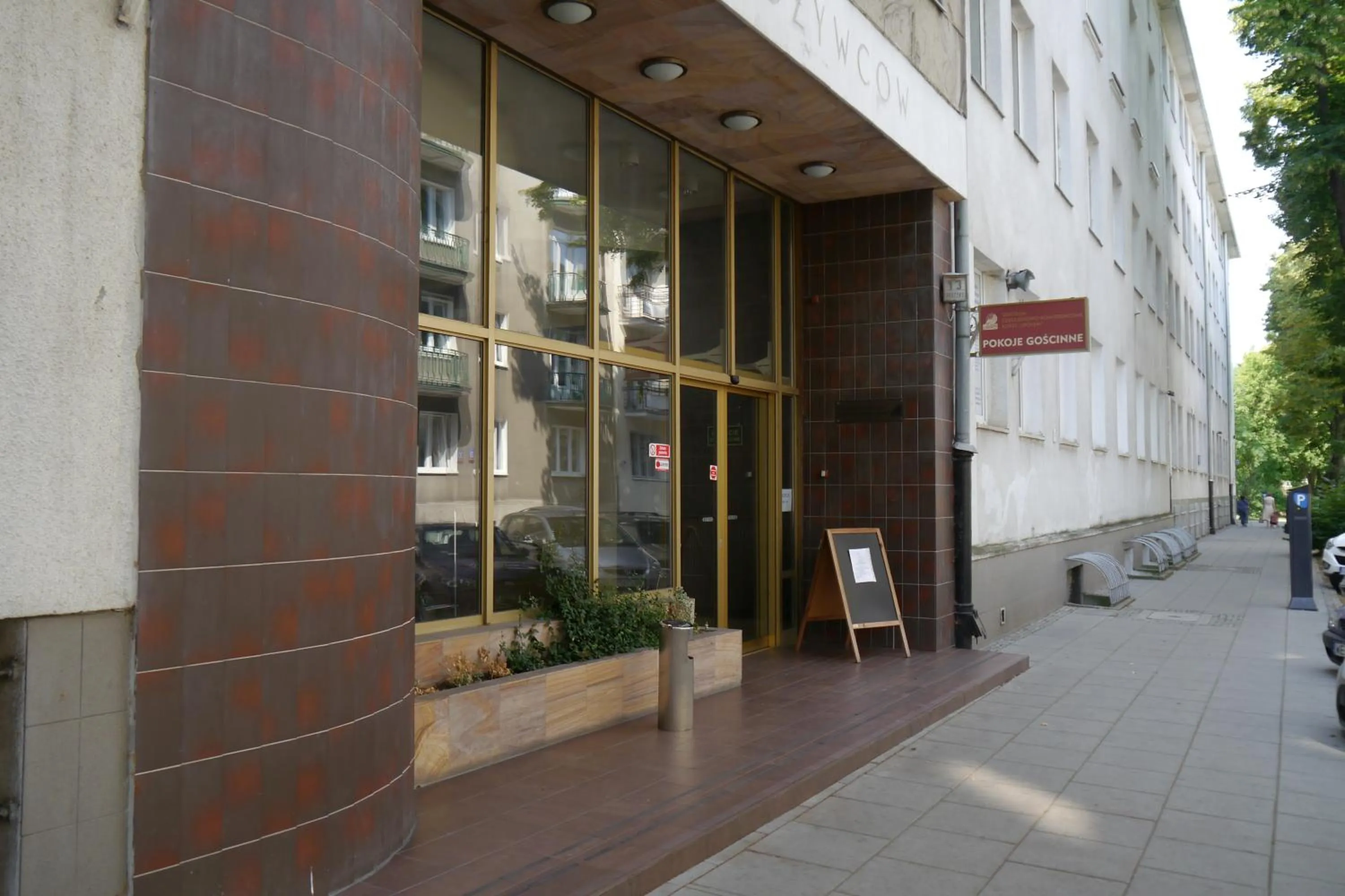 Facade/entrance in Centrum Szkoleniowo-Konferencyjne Społem