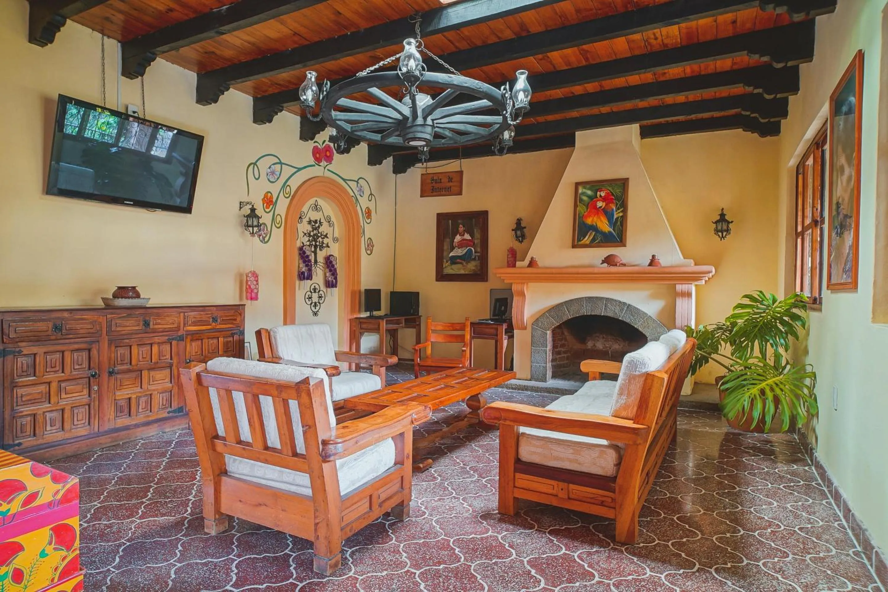 Lobby or reception in Hotel Rincon Del Arco