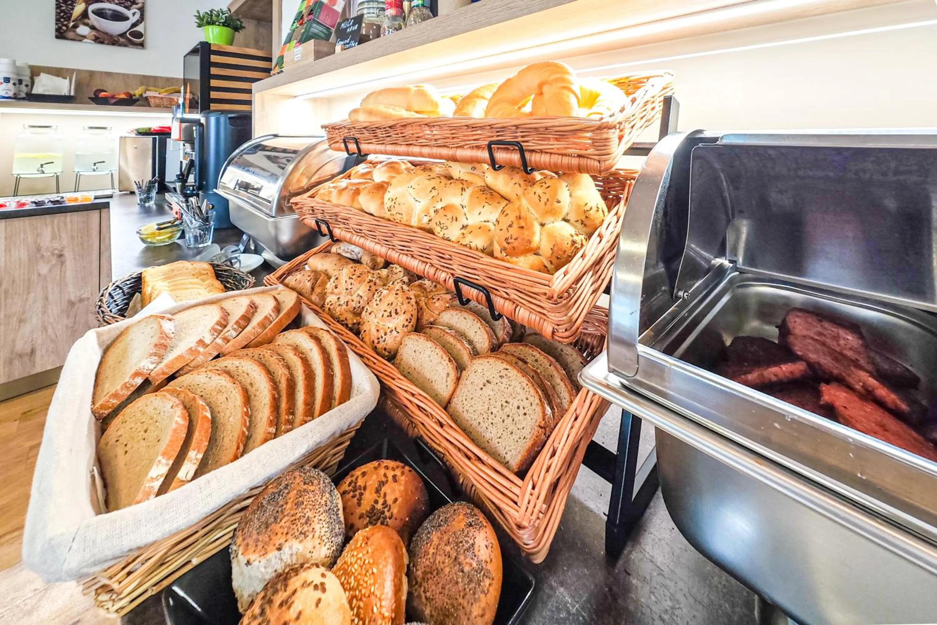 Buffet breakfast in Hotel Imos