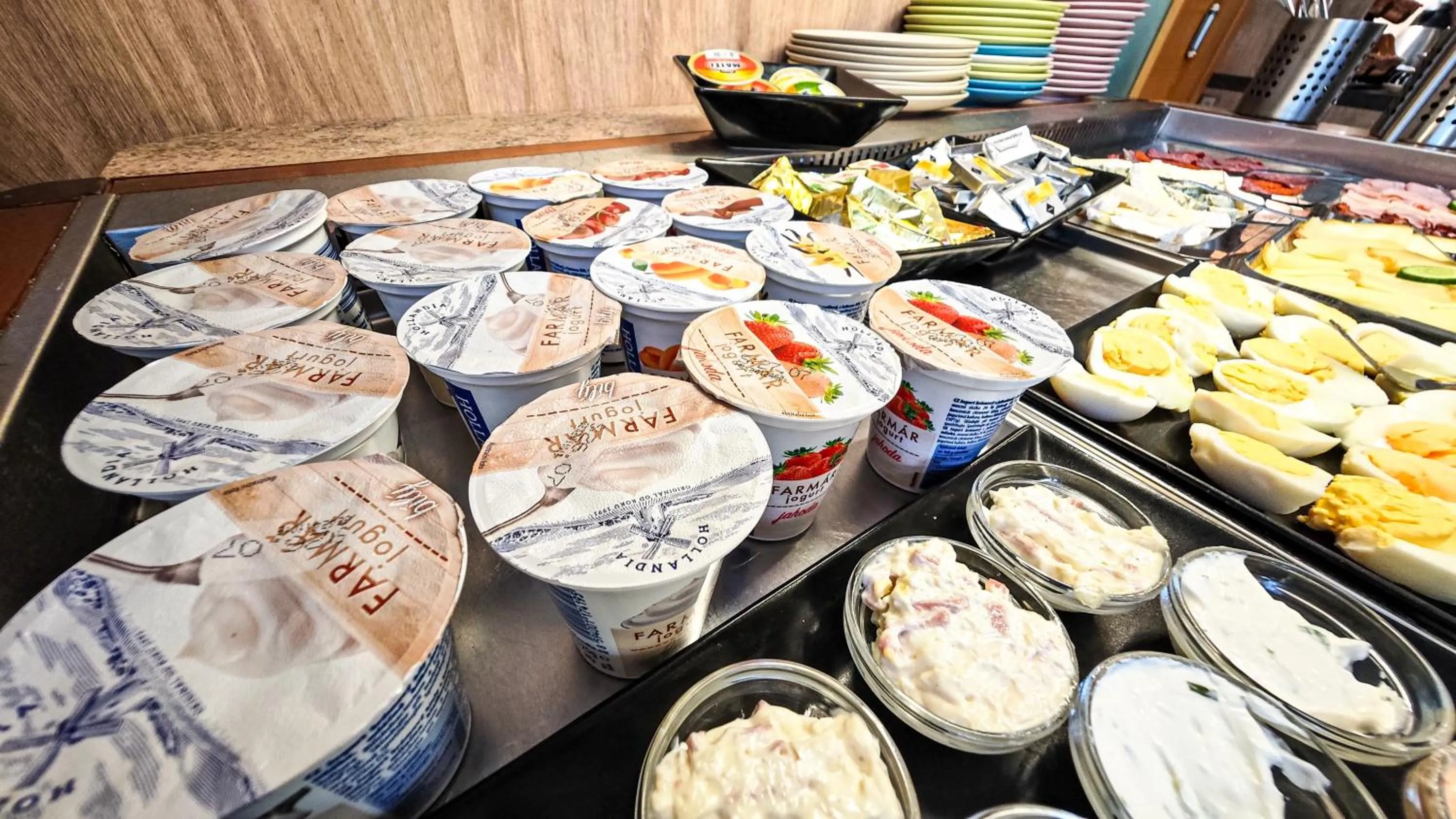 Buffet breakfast in Hotel Imos