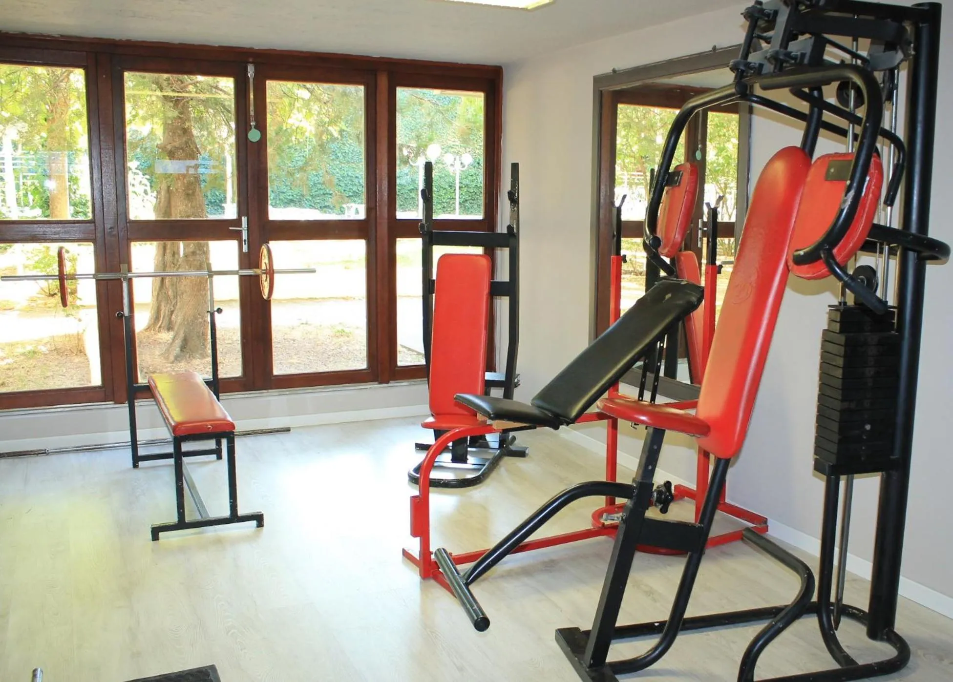Fitness centre/facilities in Appart Hotel Corte HR