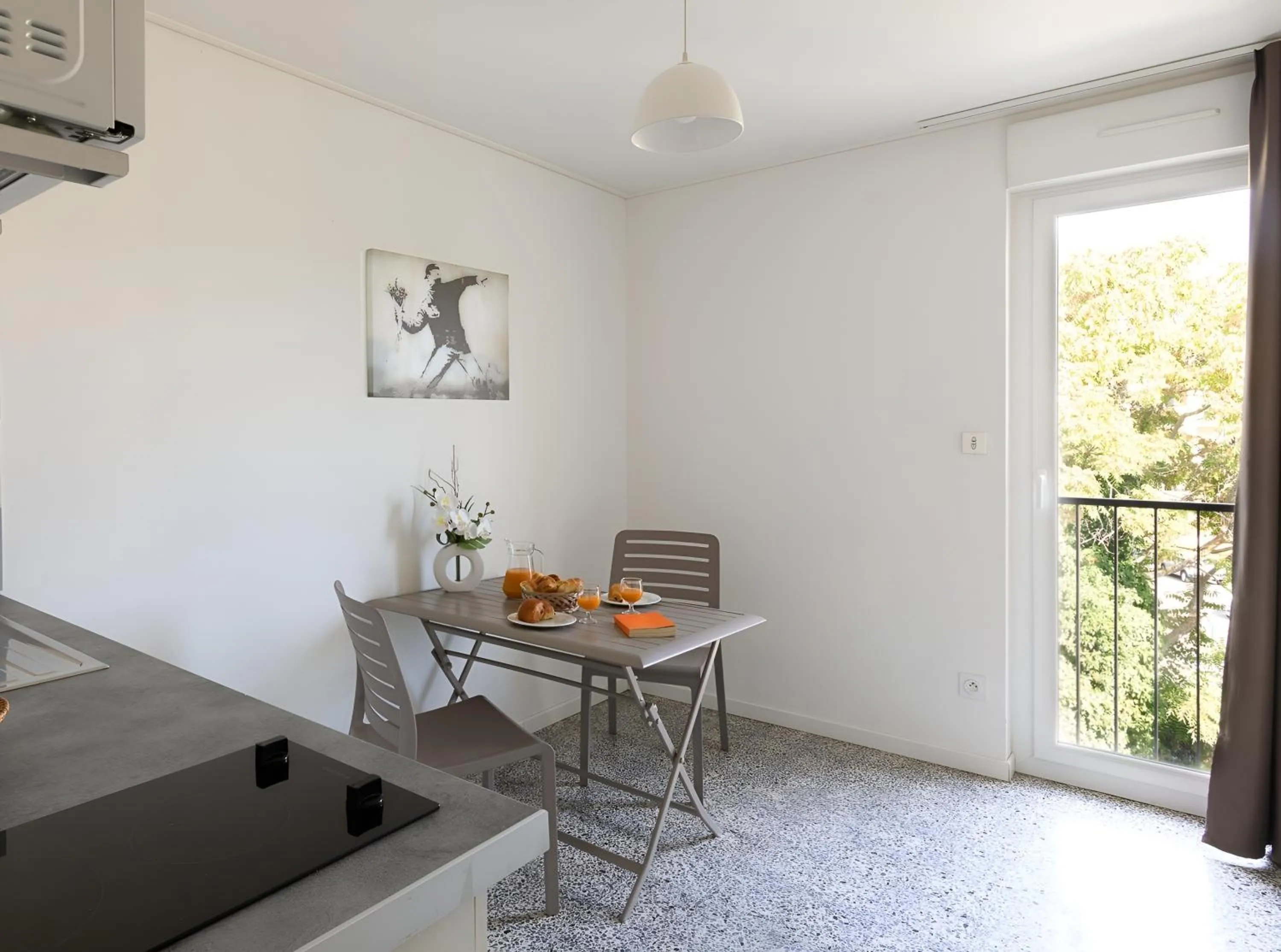 Dining area in Appart Hotel Corte HR