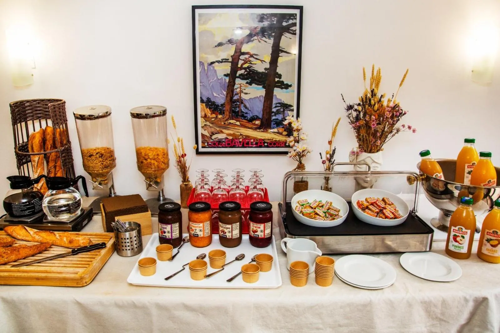Food and drinks in Appart Hotel Corte HR