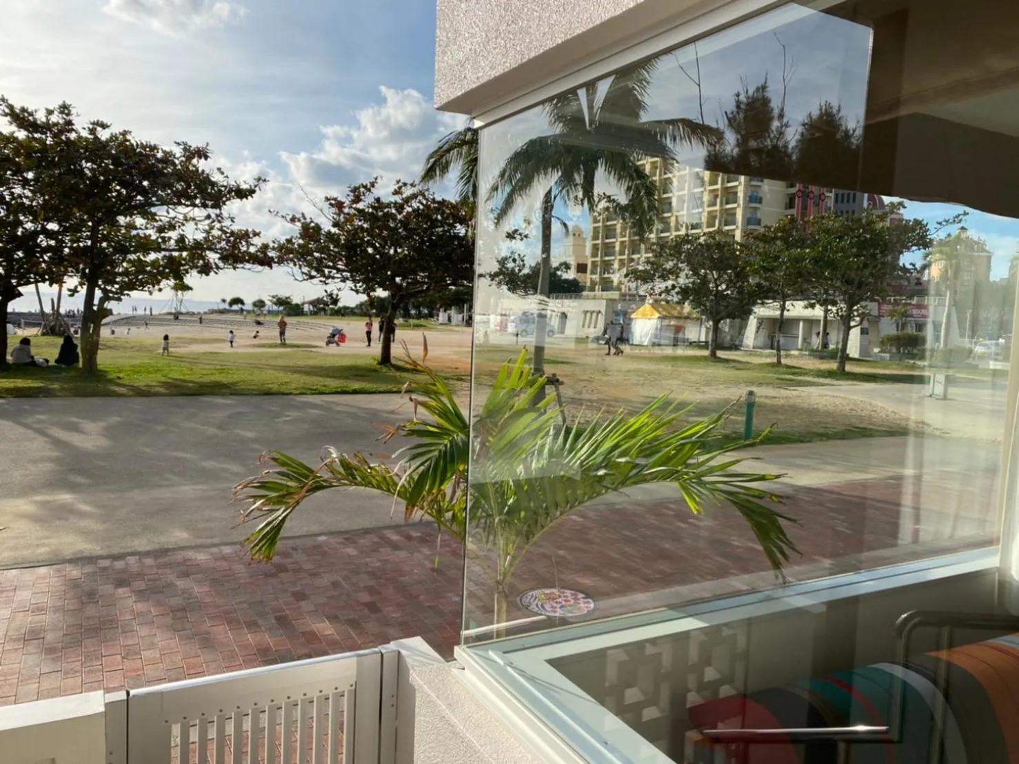 View (from property/room) in Rinken's Hotel