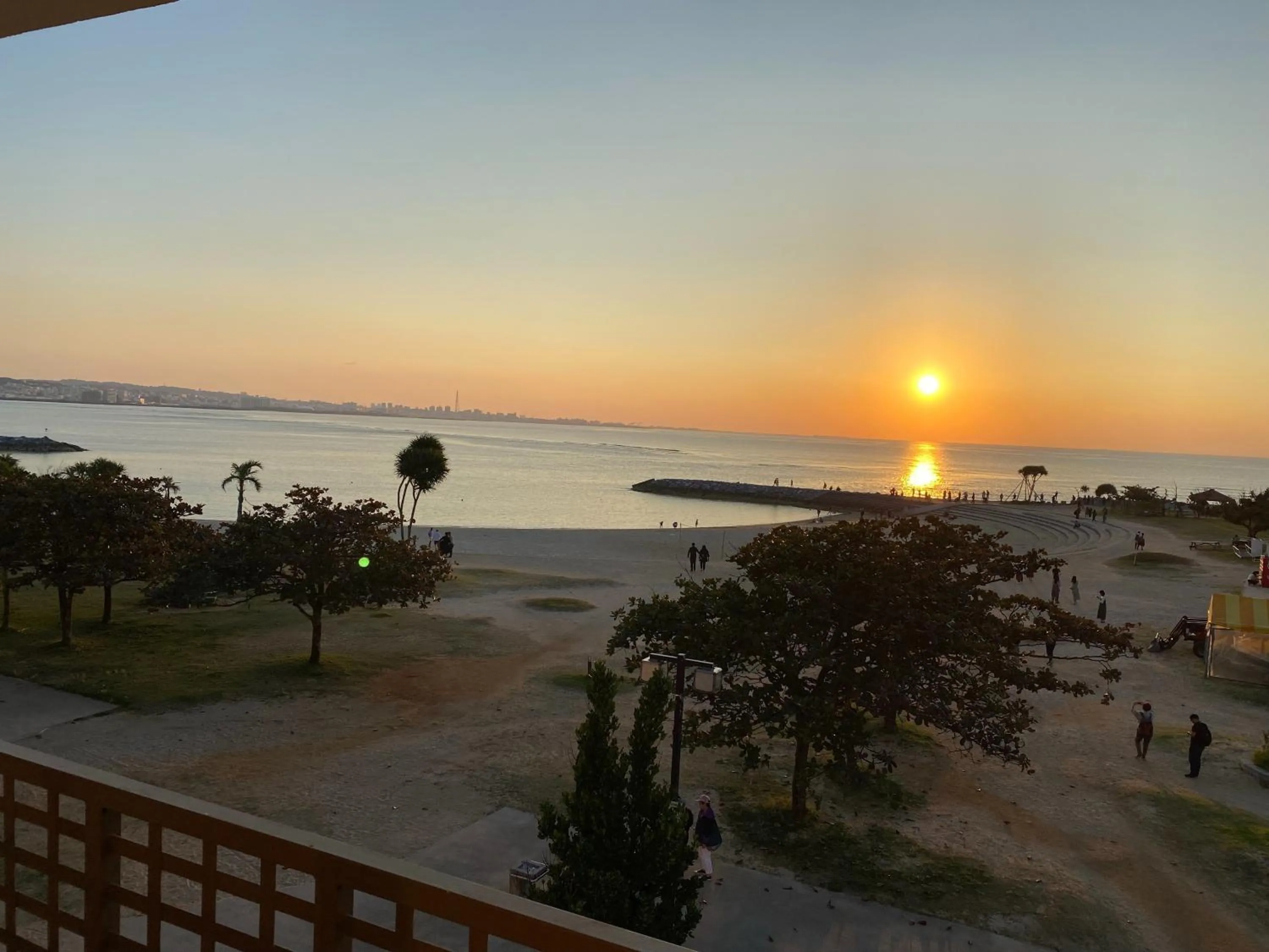 Sea view in Rinken's Hotel