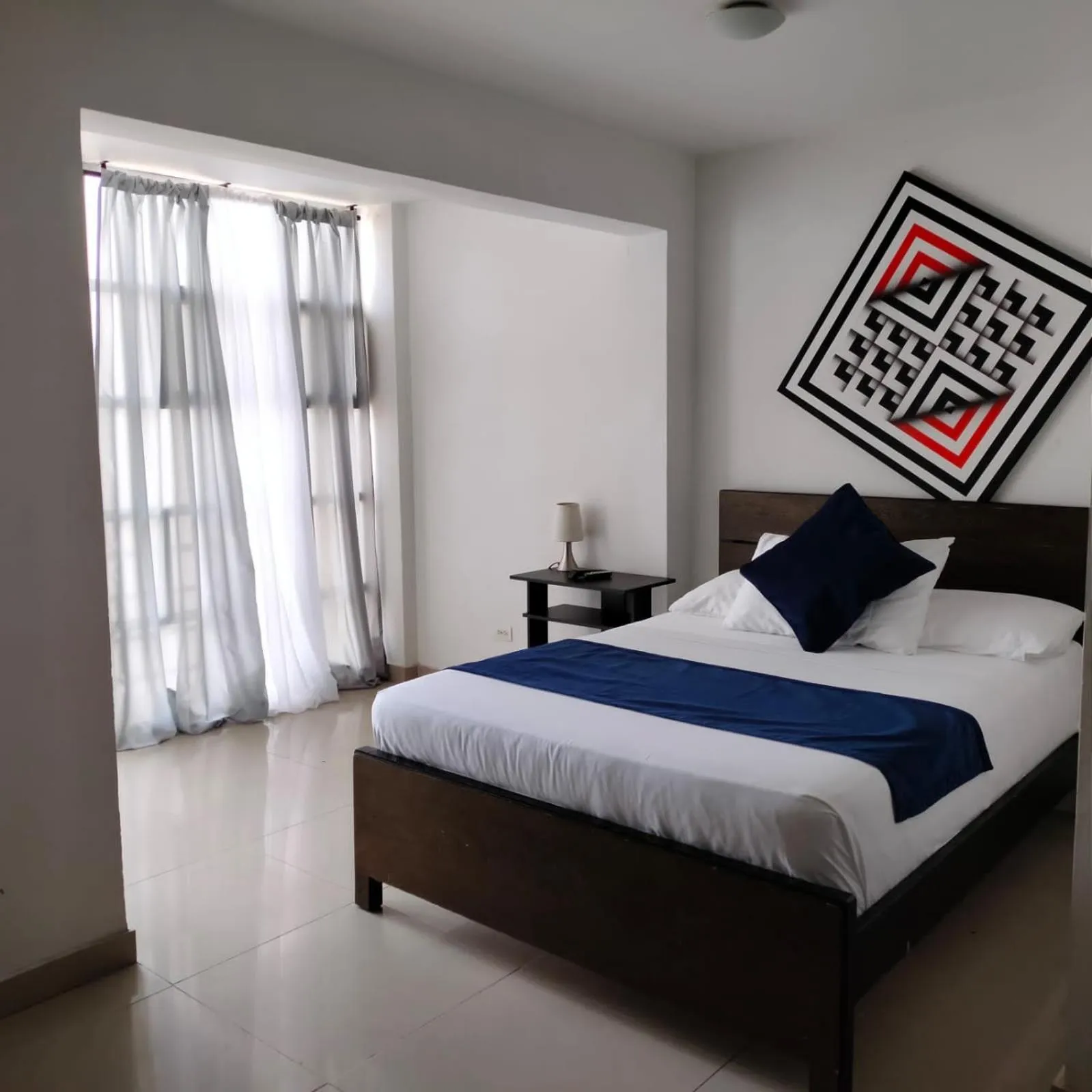 Bed in Hotel Torre del Viento cali