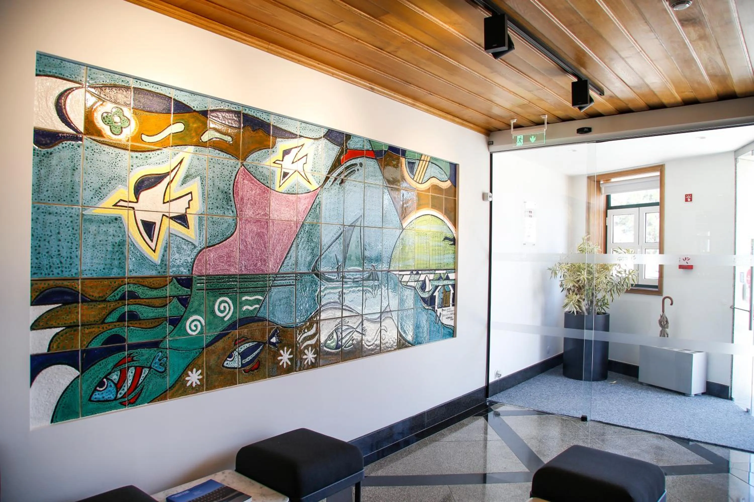 Living room in Hotel das Salinas by Alboi Group