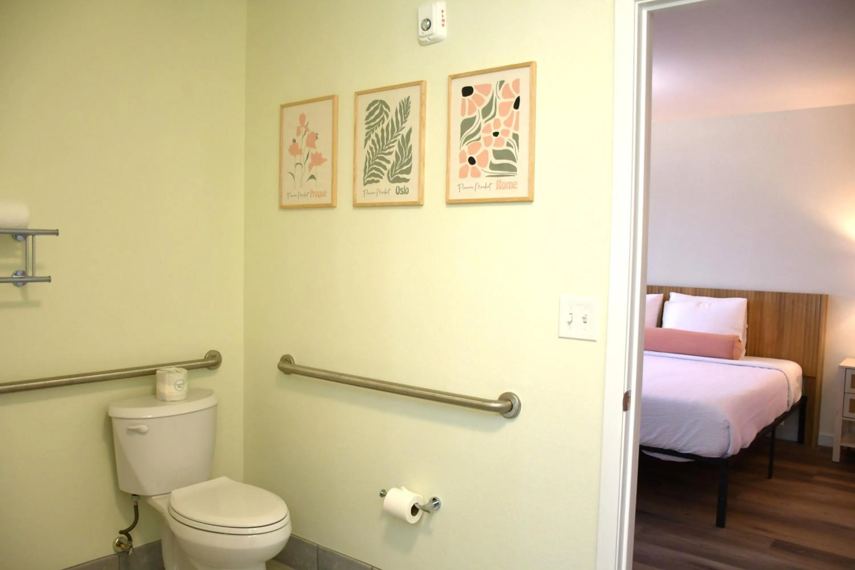 Bed in Inn at the Waterpark