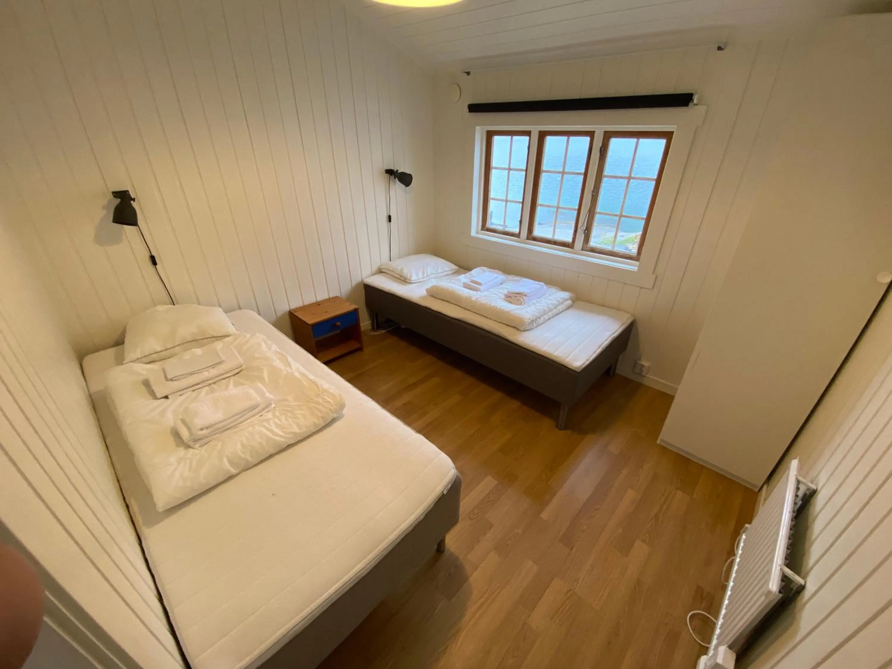 Bed in Northern Light Hotell/Camp Steinfjord