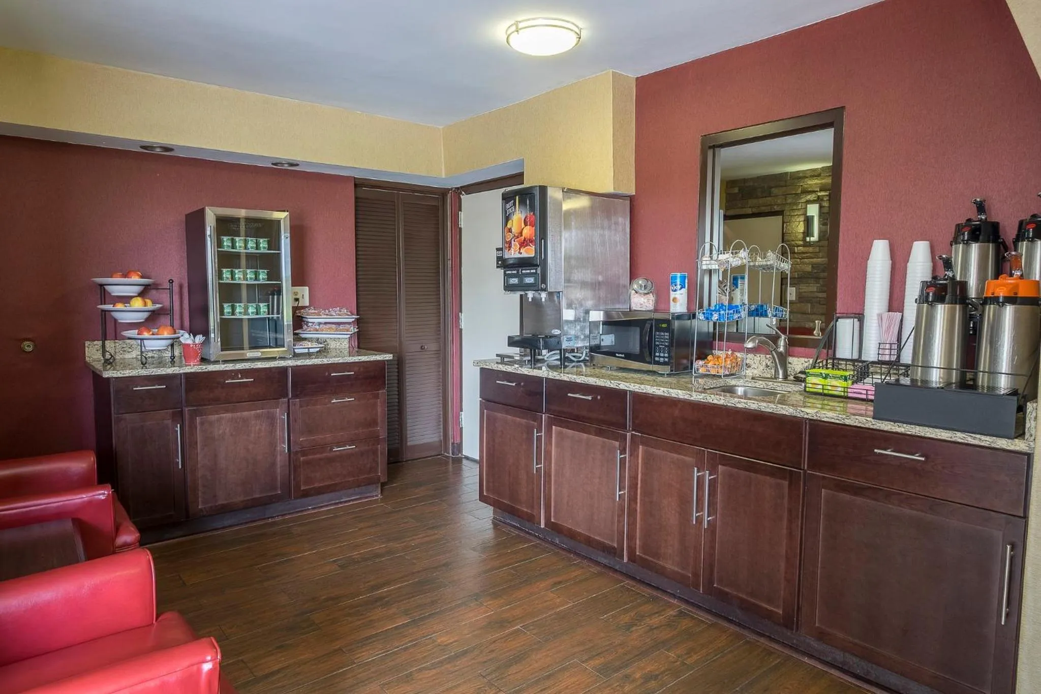 Breakfast in Red Roof Inn Rock Hill