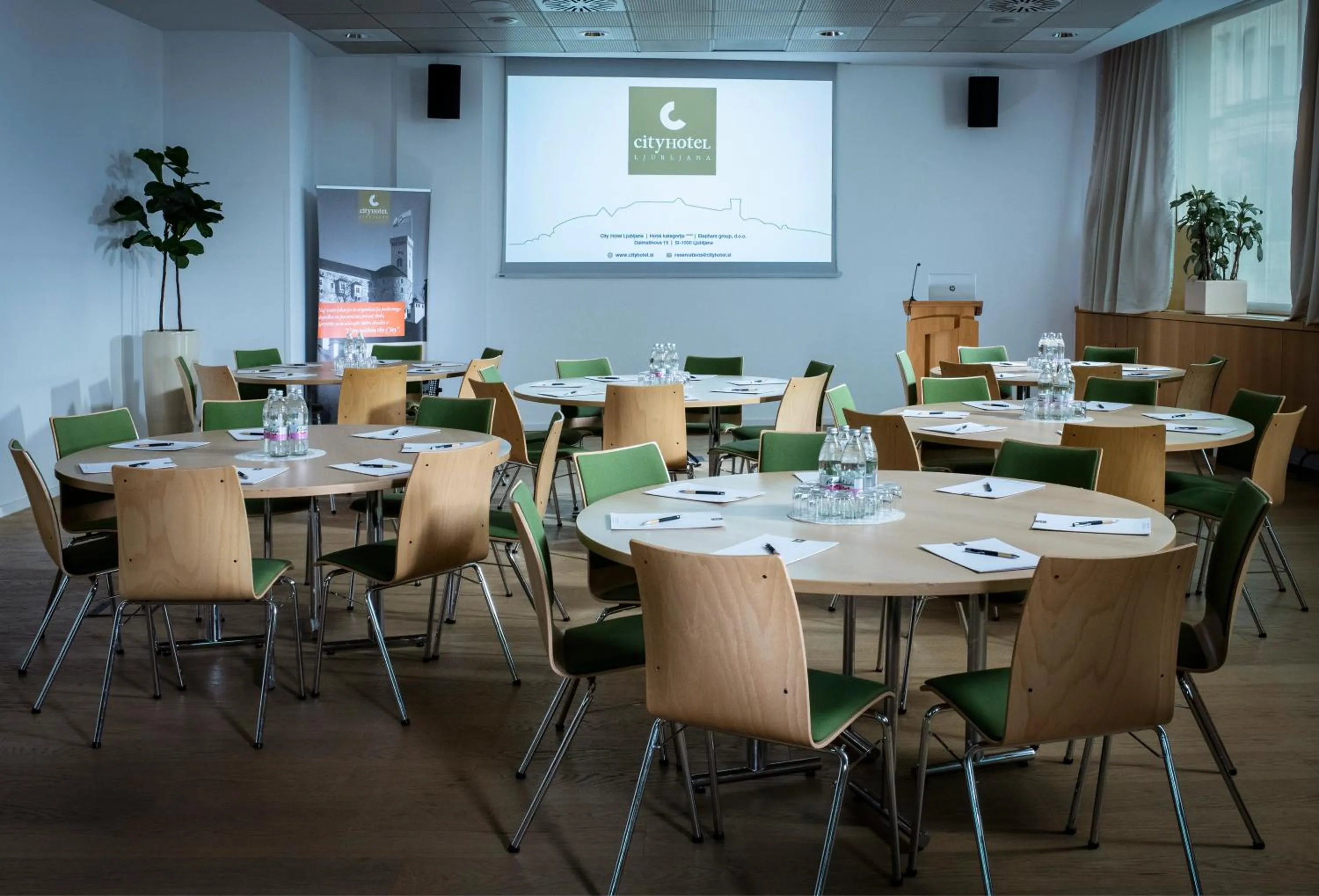 Meeting/conference room in City Hotel Ljubljana