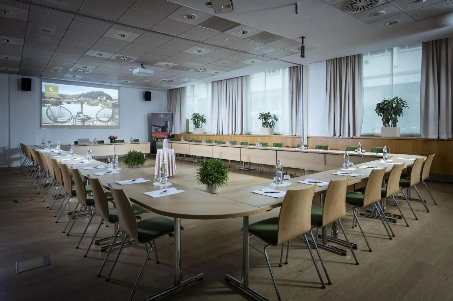 Meeting/conference room in City Hotel Ljubljana