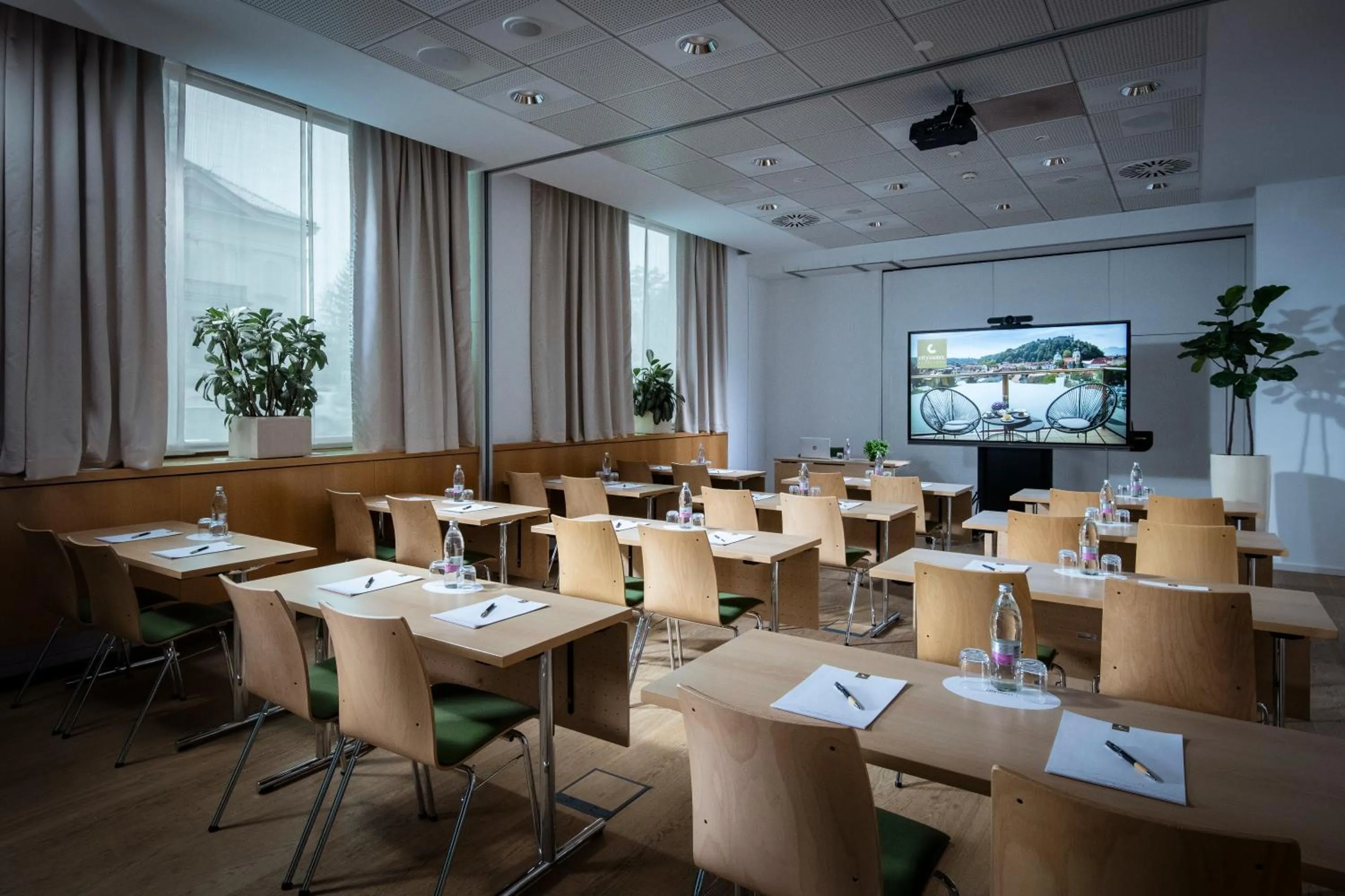 Meeting/conference room in City Hotel Ljubljana