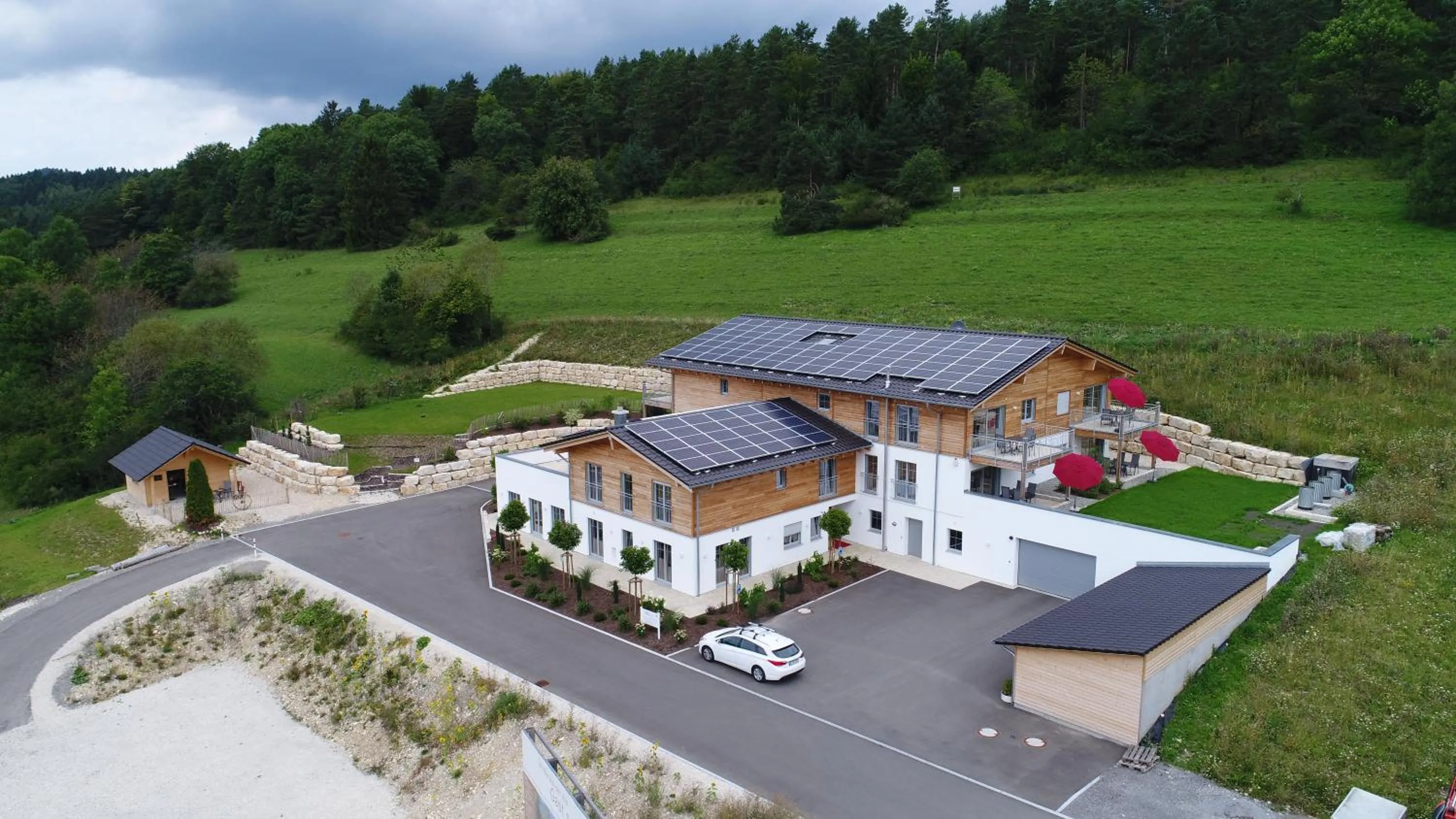 Bird's eye view in Alb Appartements